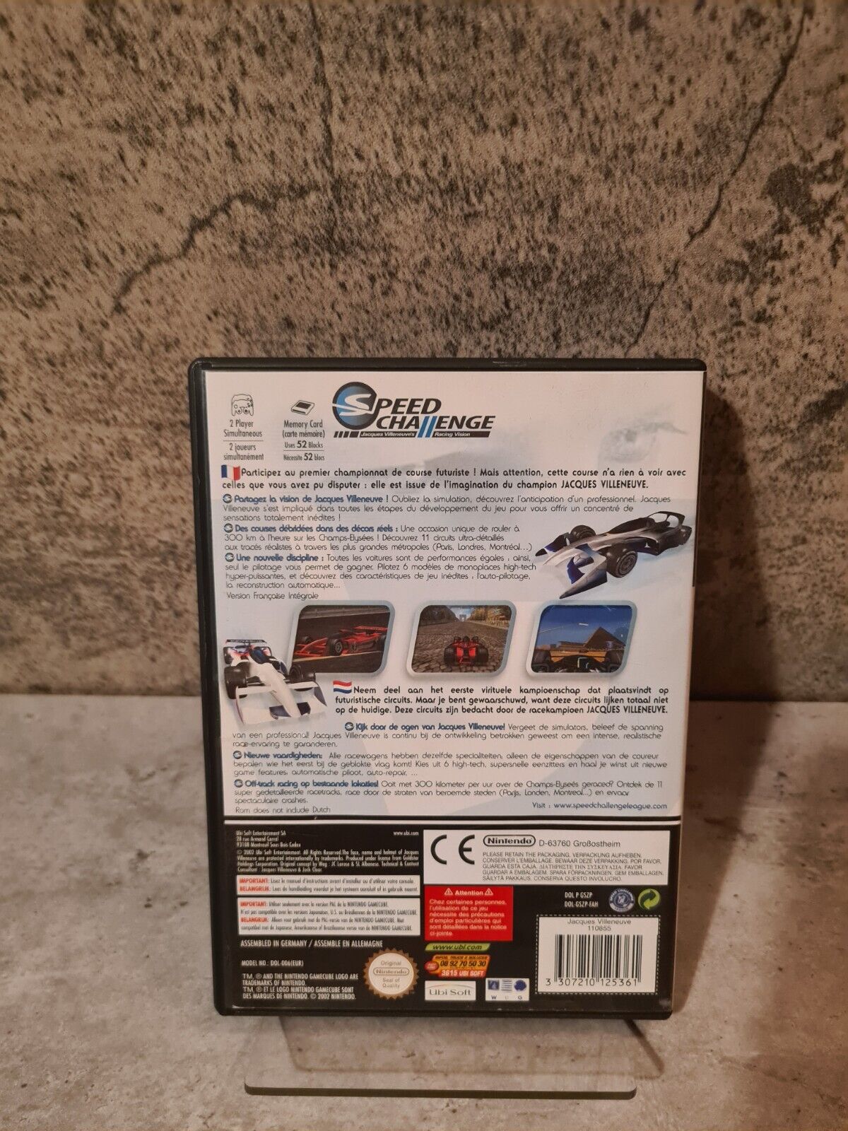 Nintendo GameCube Speed Challenge mit OVP und Anleitung FAH - T-Retro-Games