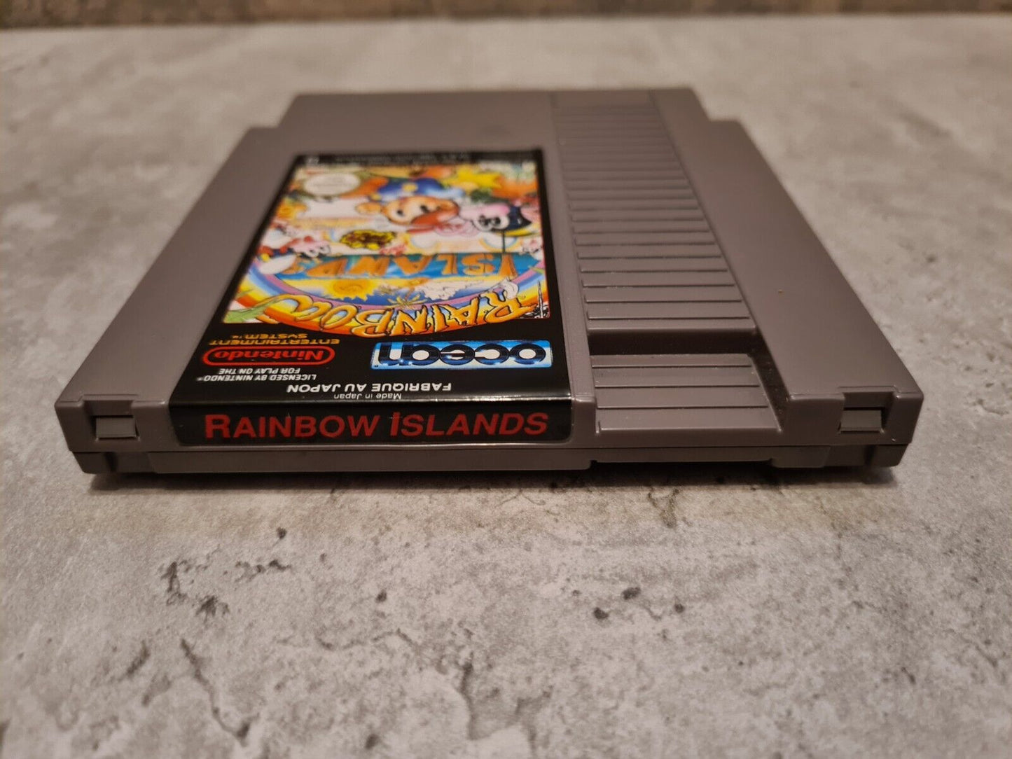 NES Rainbow Islands Bubble Bobble 2 mit OVP und Anleitung FRA - T-Retro-Games