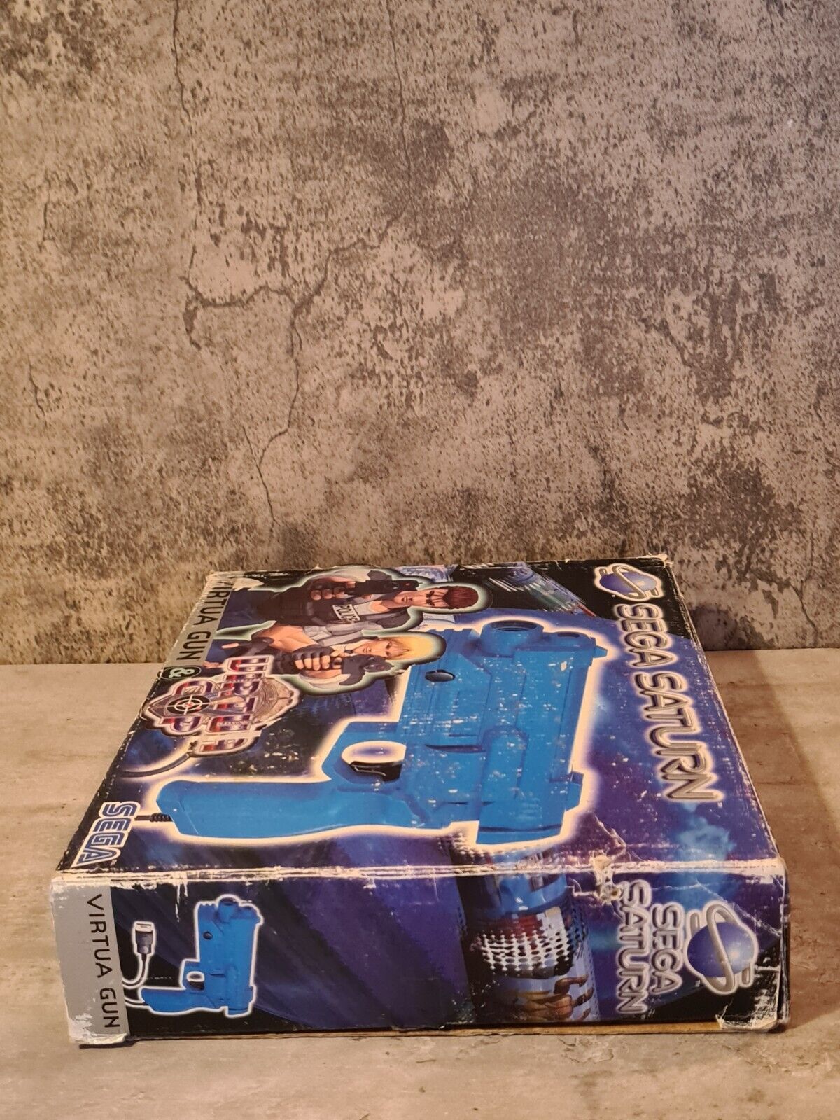 Sega Saturn Virtua Gun & Virtua Cop mit OVP und Anleitung PAL