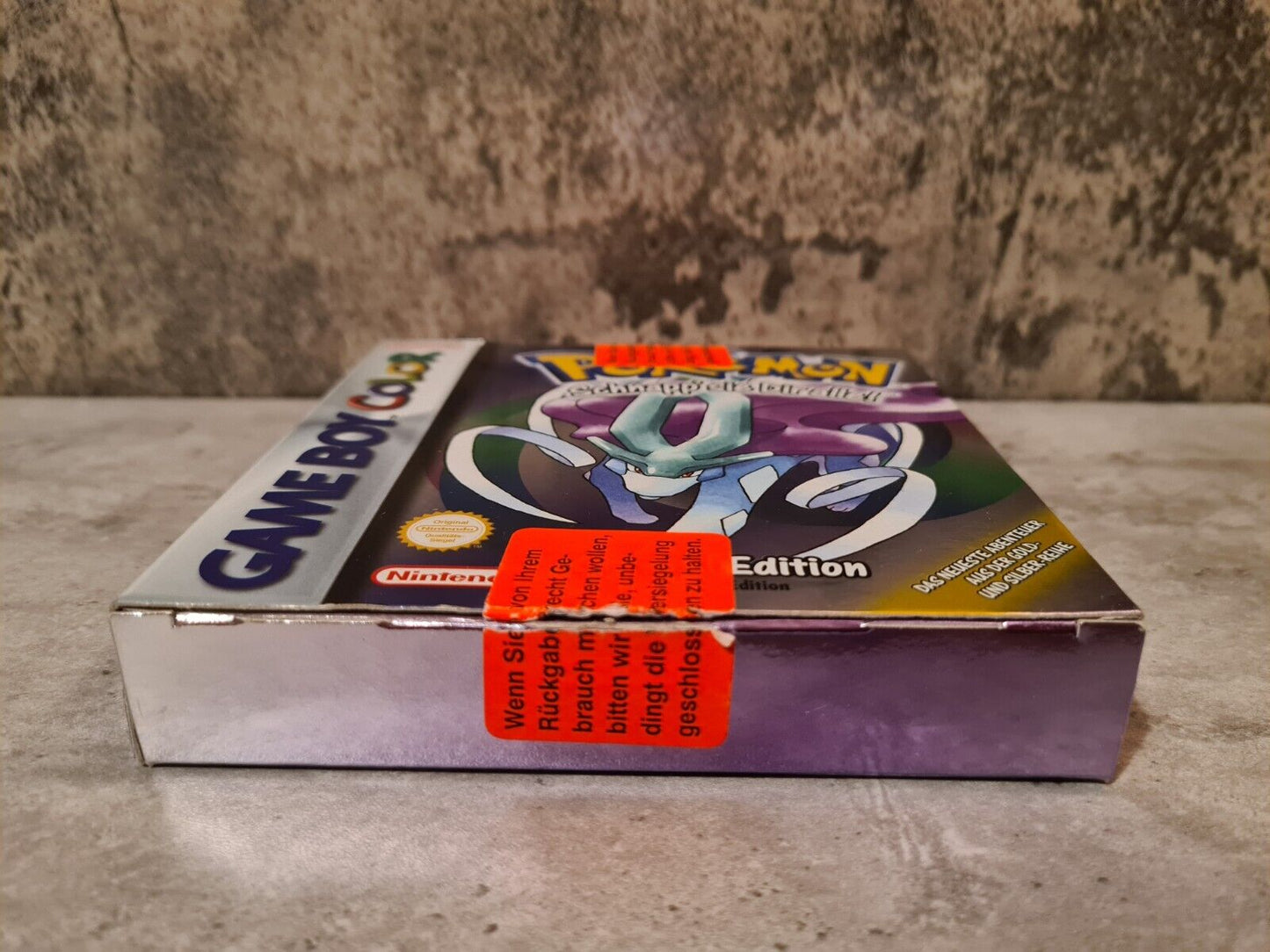 Nintendo Game Boy Color Pokemon Kristall Edition mit OVP und Anleitung NOE - T-Retro-Games