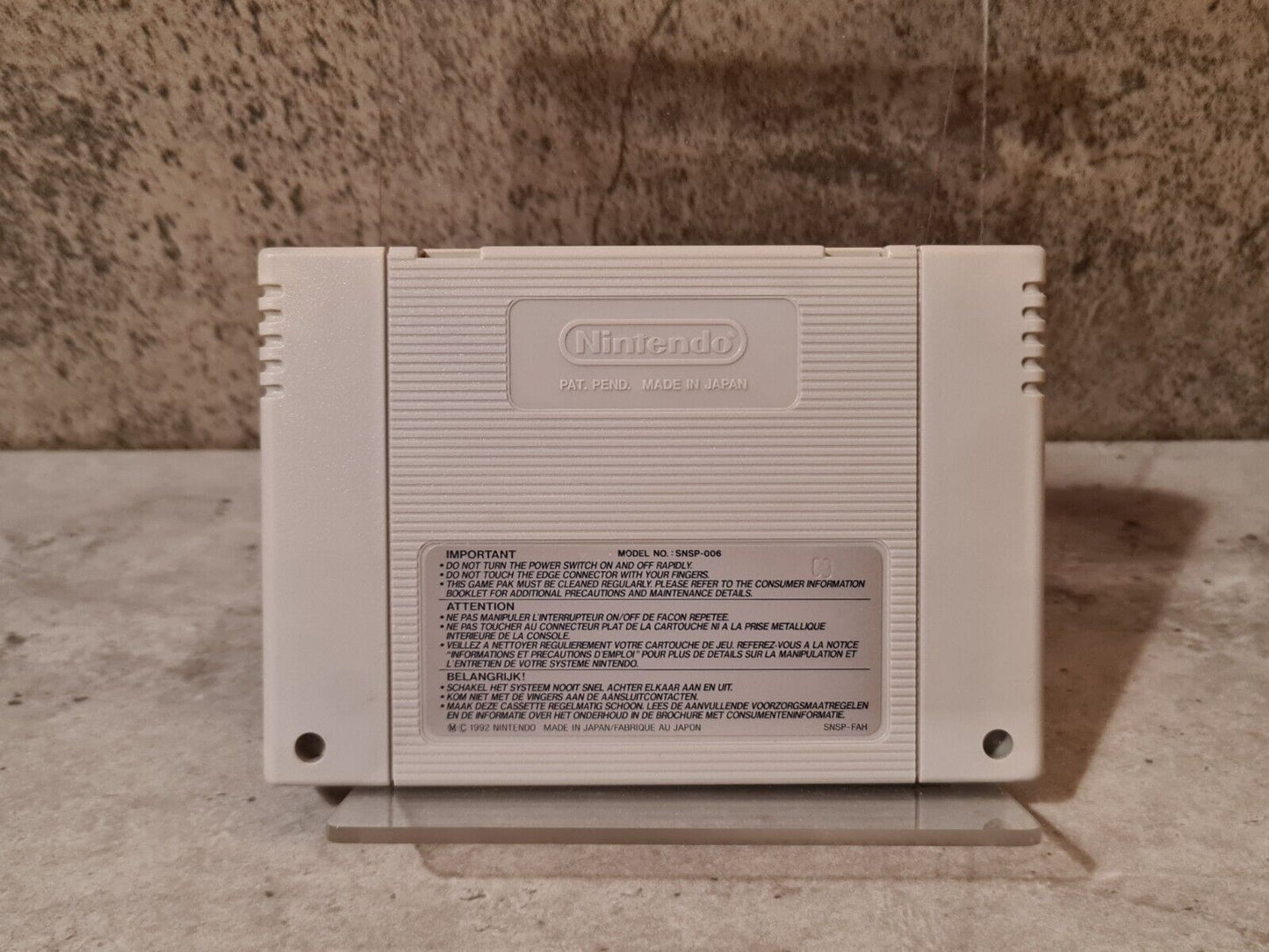SNES Super Nintendo International Tennis Tour FAH Modul - T-Retro-Games