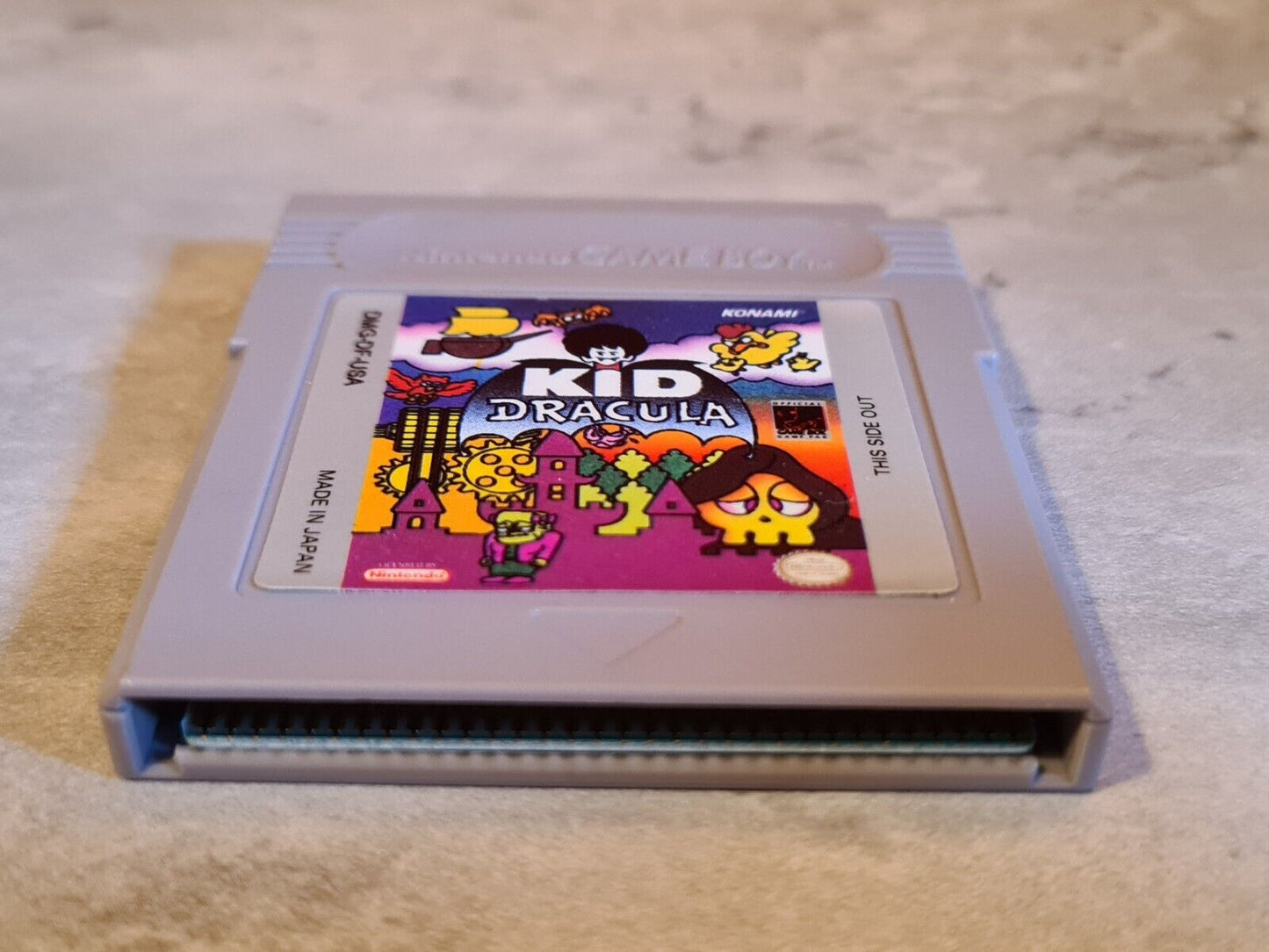 Nintendo Game Boy Classic Spiel Kid Dracula Modul USA - T-Retro-Games