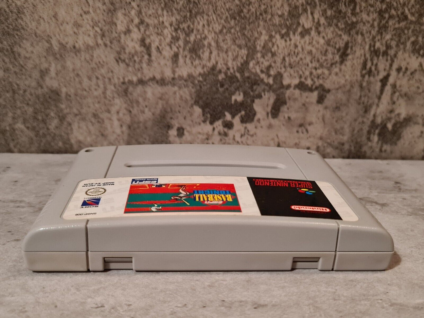 SNES Super Nintendo ESPN Baseball Tonight Modul EUR - T-Retro-Games