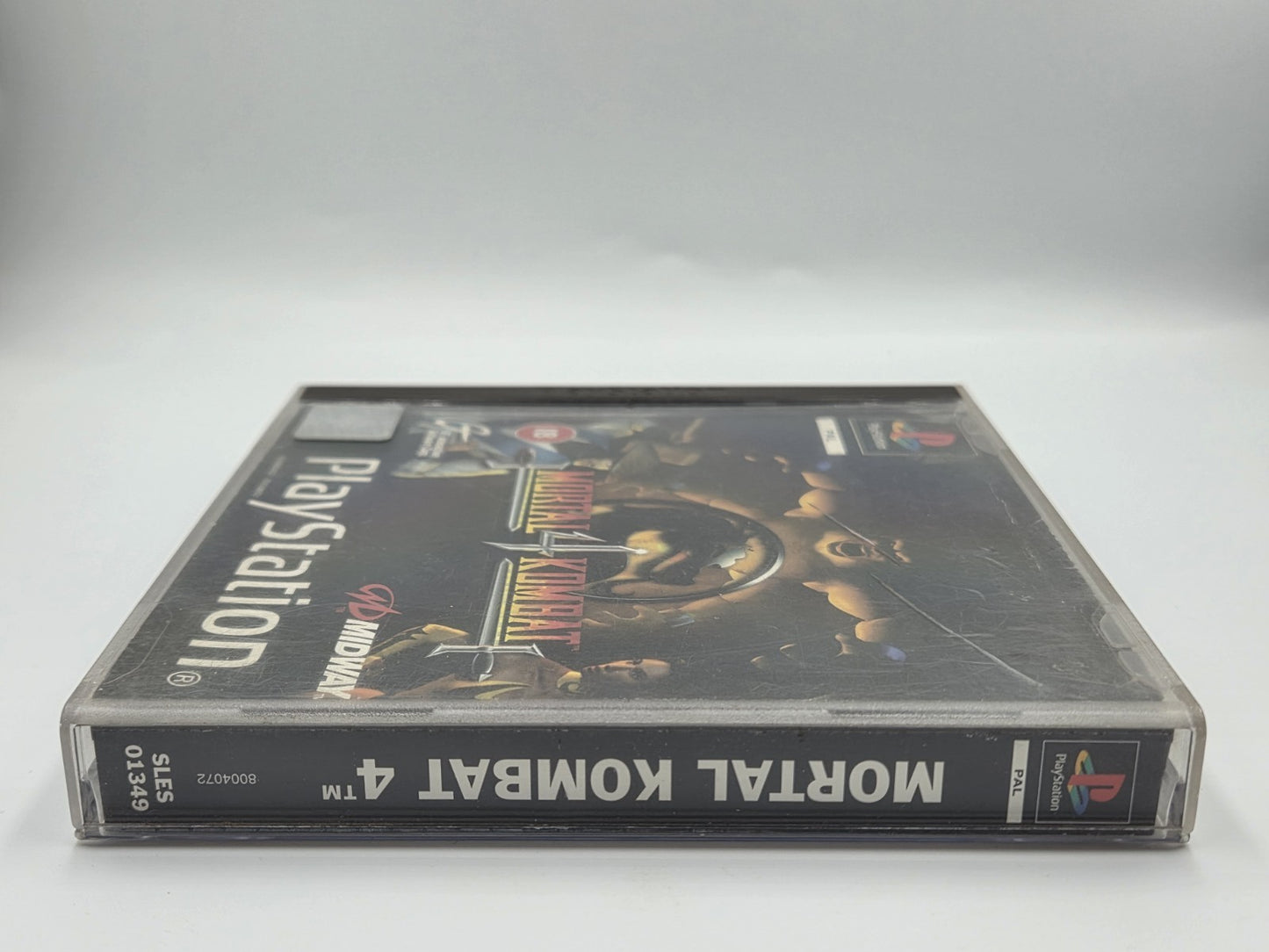 PS1 Playstation 1 Mortal Kombat 4 mit OVP und Anleitung Multilingual