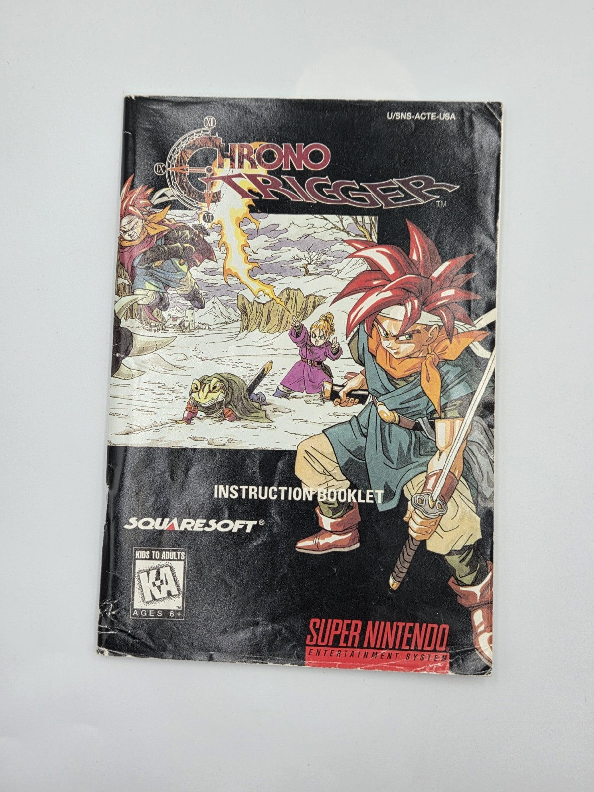 SNES Super Nintendo Chrono Trigger mit OVP und Anleitung NTSC-USA