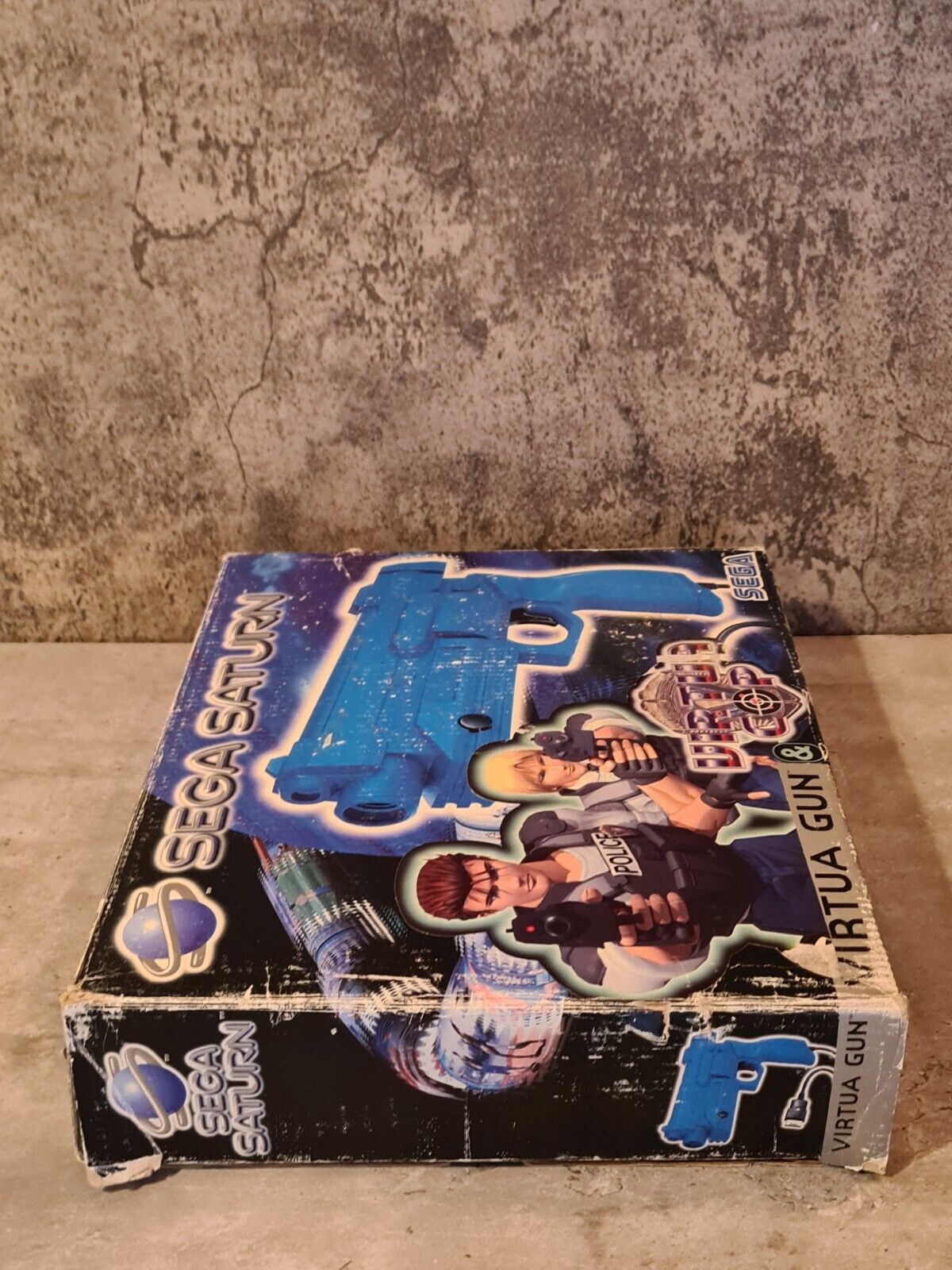 Sega Saturn Virtua Gun & Virtua Cop mit OVP und Anleitung PAL