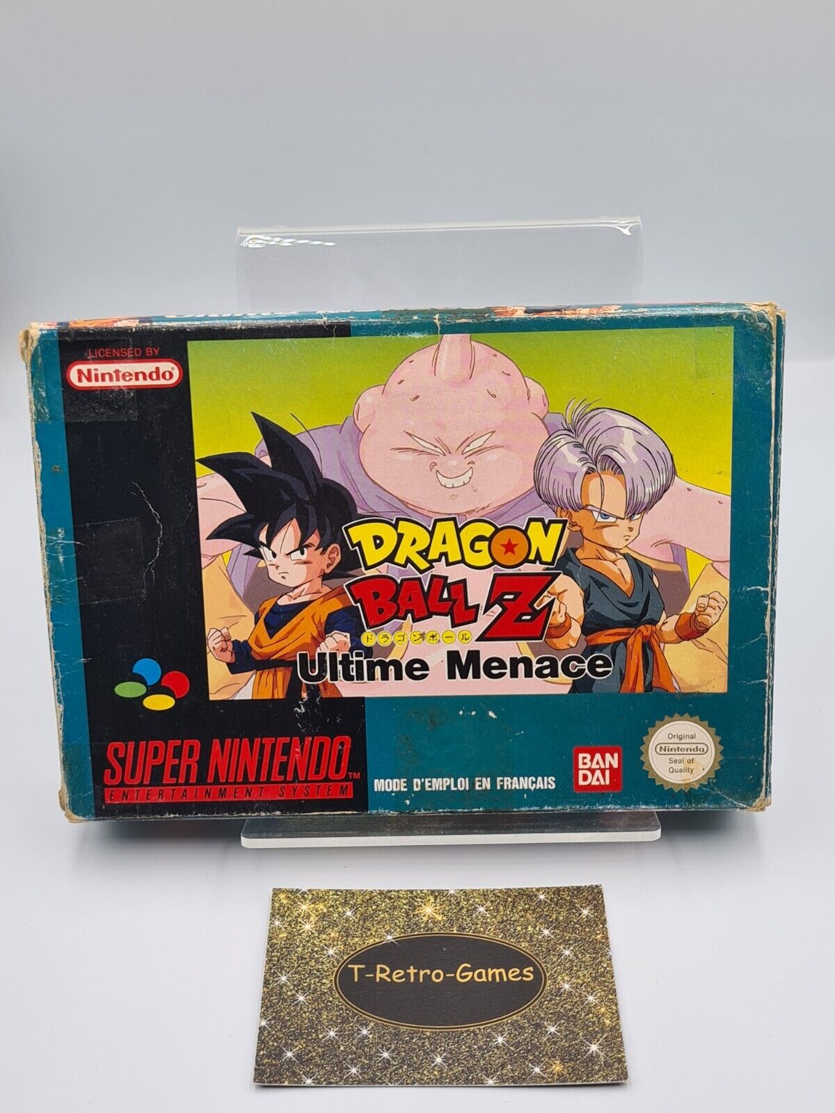 SNES Super Nintendo Dragon Ball Z Ultime Menace mit OVP und Anleitung FRA - T-Retro-Games