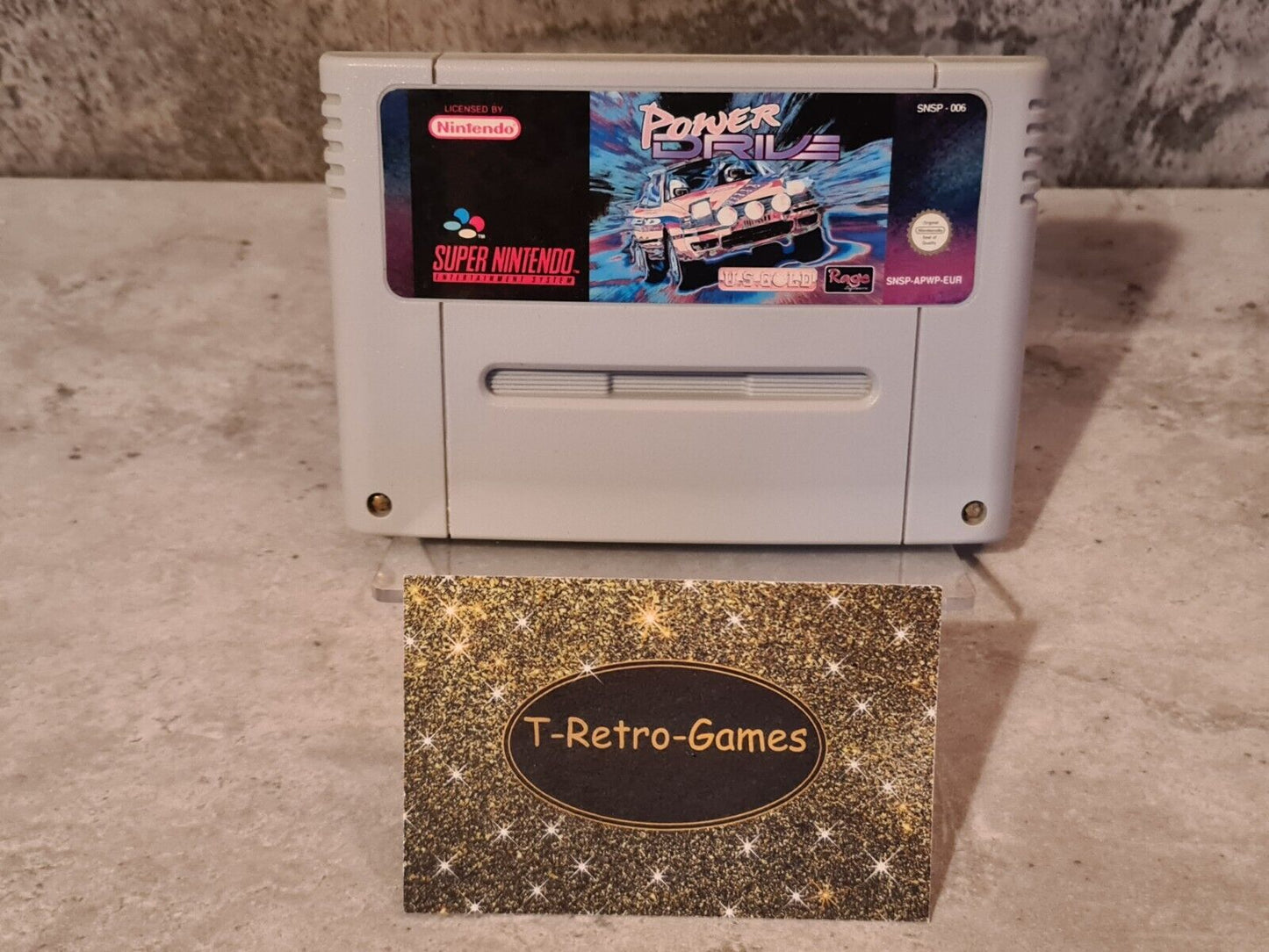 SNES Super Nintendo Power Drive Modul EUR - T-Retro-Games
