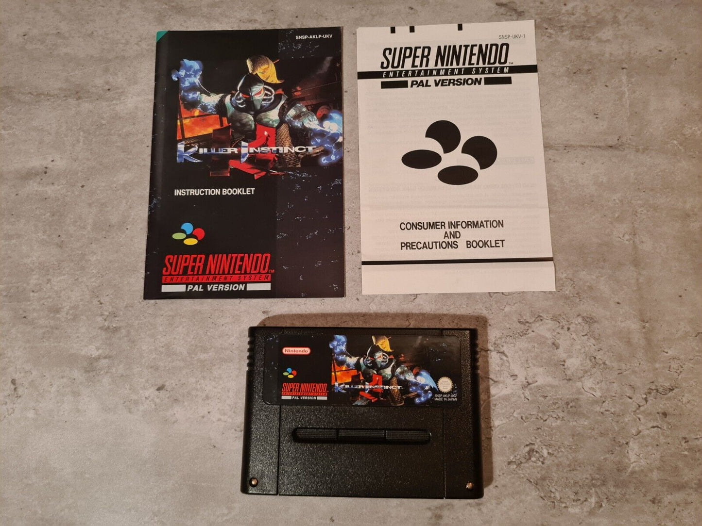 SNES Super Nintendo Killer Instinct Free Watch Big Box OVP mit Anleitung UKV - T-Retro-Games