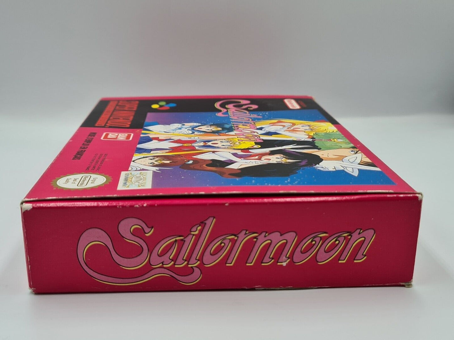 SNES Super Nintendo Sailor Moon mit OVP und Anleitung FRA/SFRA - T-Retro-Games