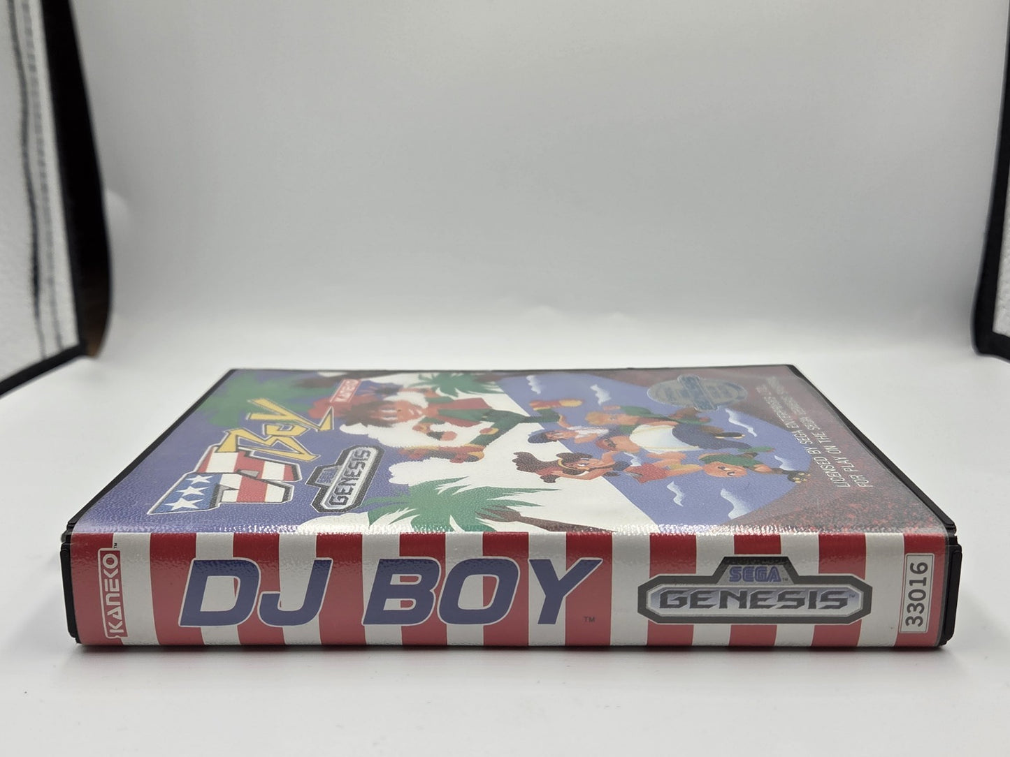 Sega Genesis DJ Boy mit OVP und Anleitung USA