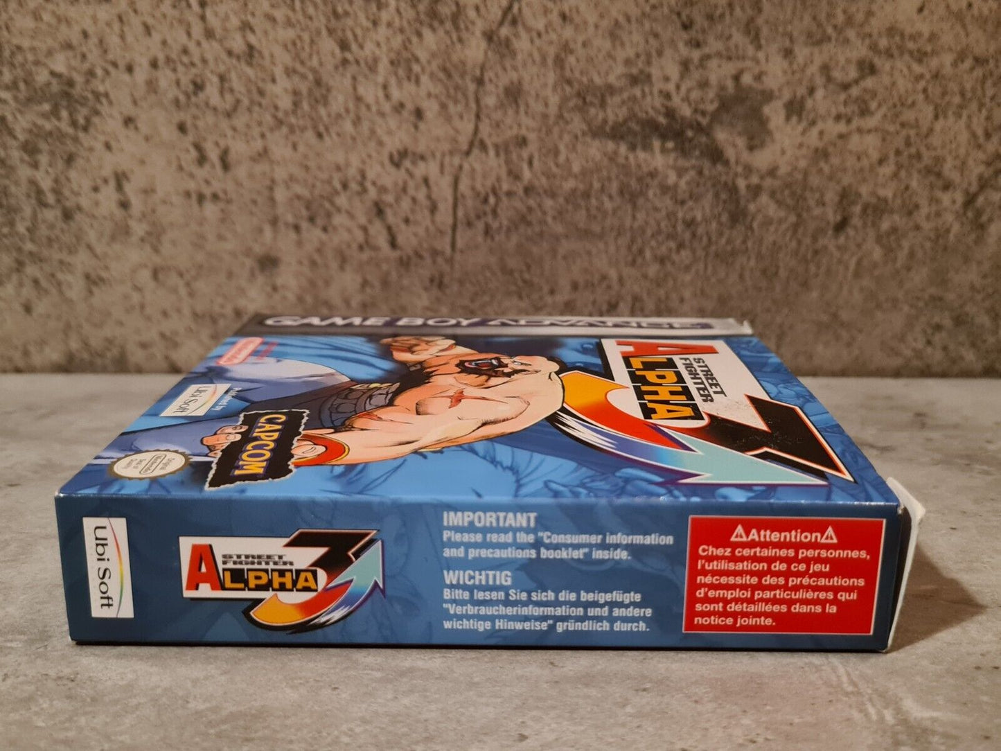 Nintendo Game Boy Advance Street Fighter Alpha 3 mit OVP und Anleitung EUR - T-Retro-Games