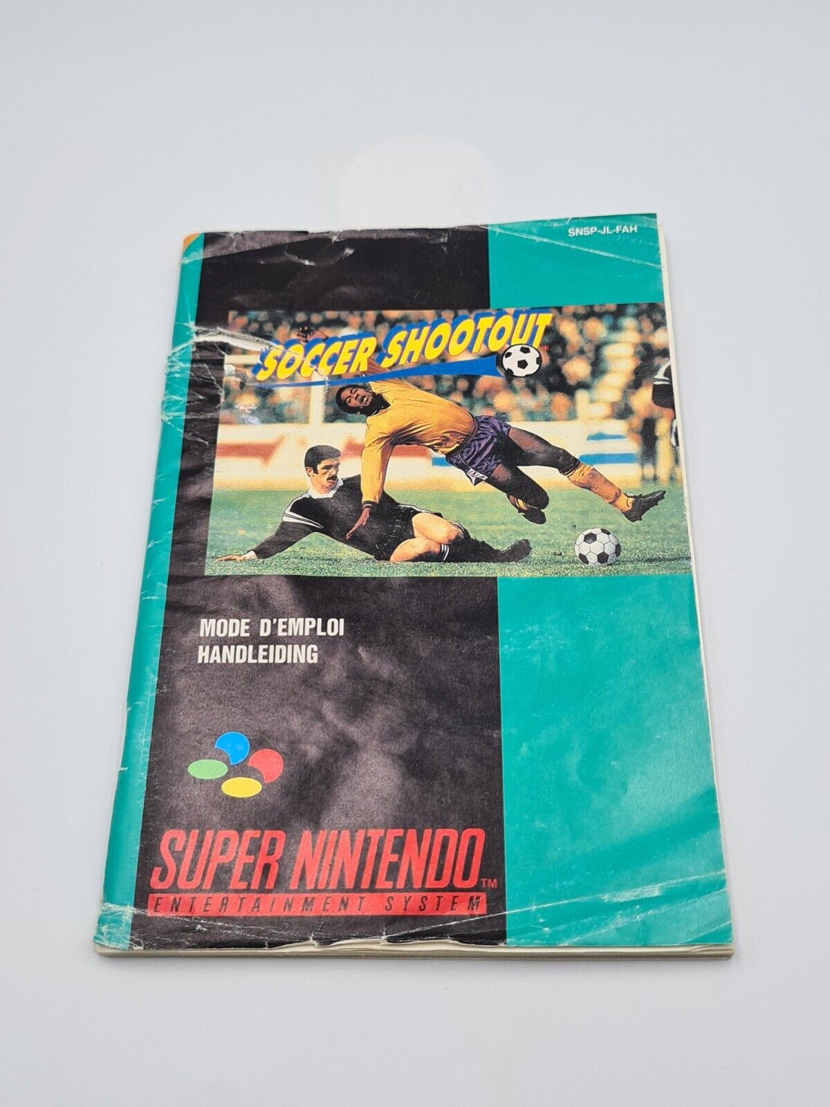 SNES Super Nintendo Soccer Shootout mit OVP und Anleitung FAH - T-Retro-Games