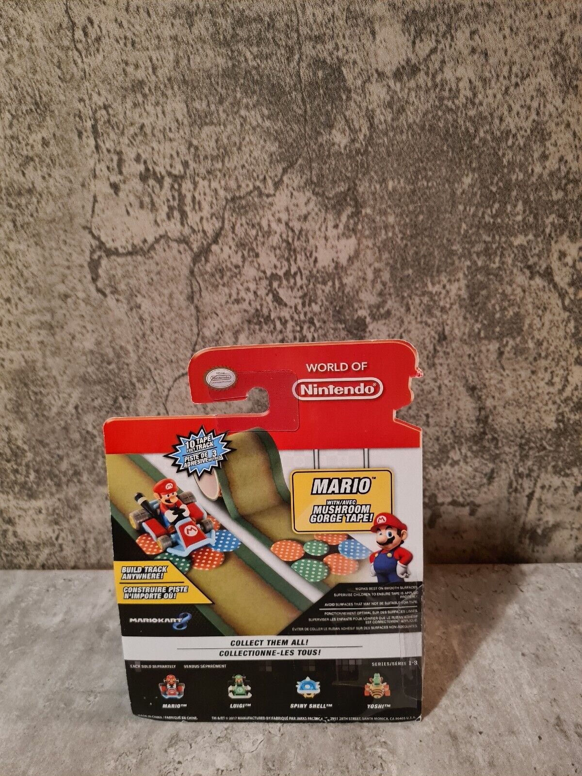 World of Nintendo Collectible Figur Mario Tape Racer Neu New Sealed - T-Retro-Games