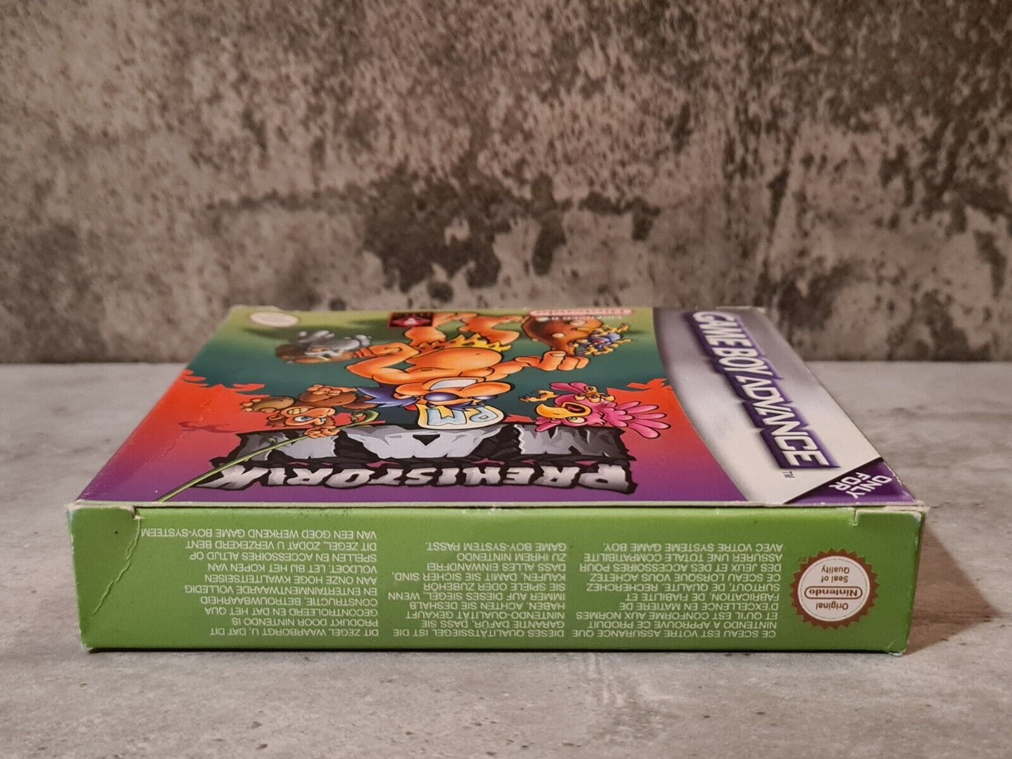 Nintendo Game Boy Advance Prehistorik Man mit OVP und Anleitung EUR - T-Retro-Games