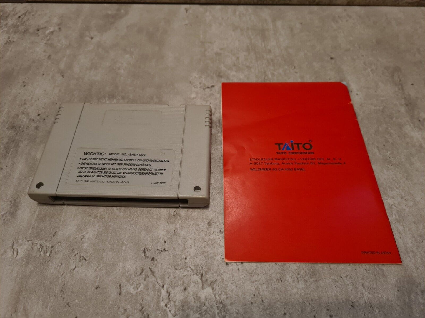 SNES Super Nintendo On The Ball mit OVP und Anleitung FRG - T-Retro-Games