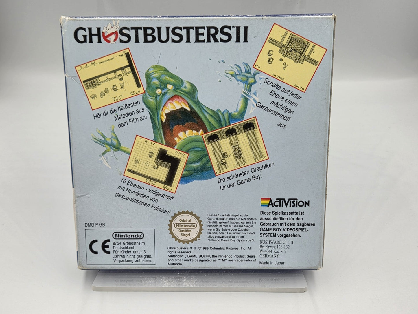 Nintendo Game Boy Classic Ghostbusters II mit OVP und Anleitung NOE