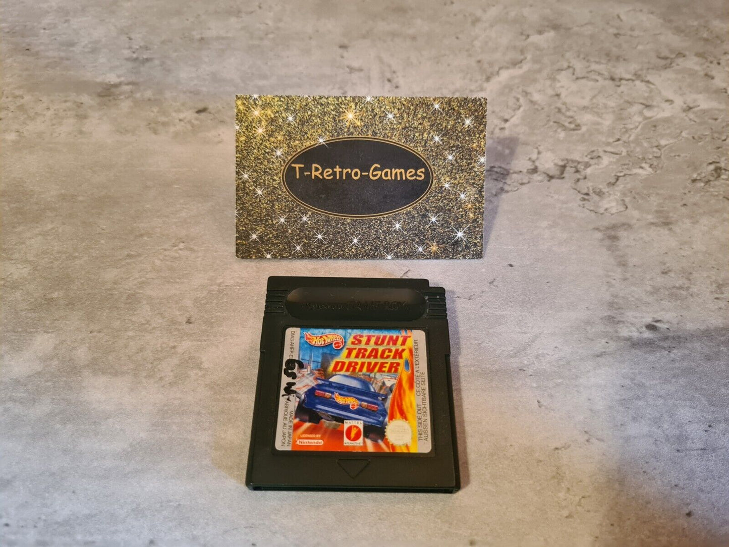 Nintendo Game Boy Color Hot Wheels Stunt Track Driver EUR Modul - T-Retro-Games