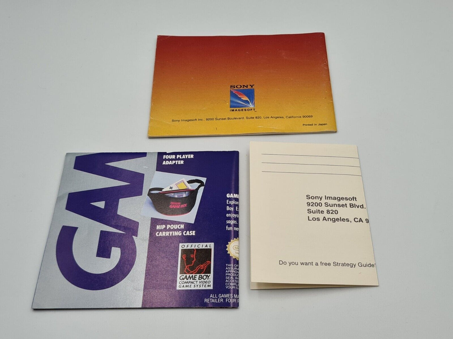 Nintendo Game Boy Classic Hook mit OVP und Anleitung USA - T-Retro-Games