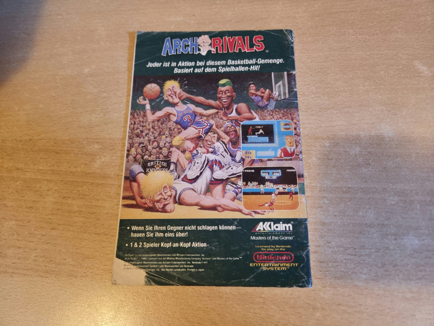 NES Swords & Serpents Spielanleitung Instruction Booklet FRG