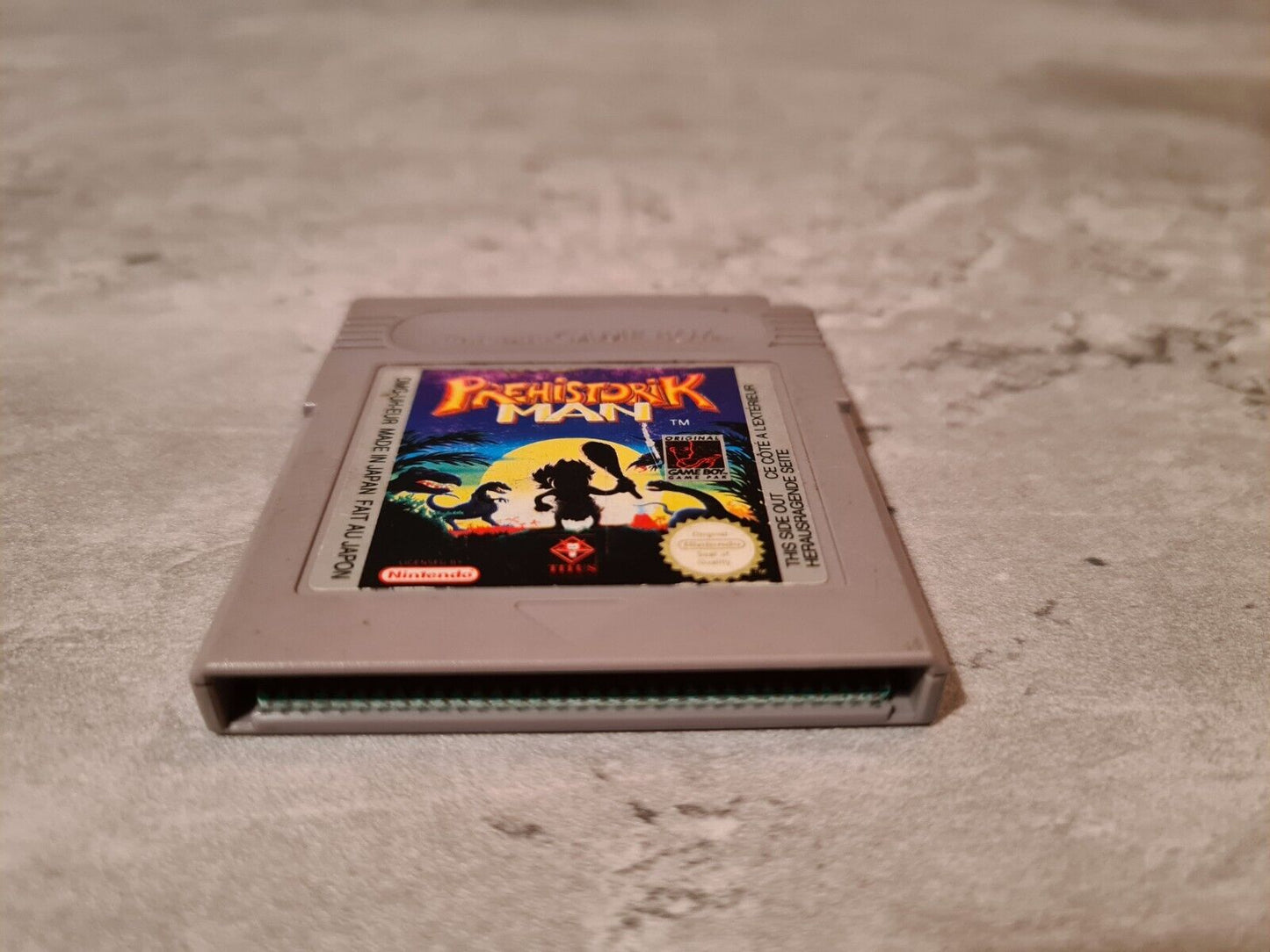 Nintendo Gameboy Classic Prehistorik Man Modul EUR - T-Retro-Games