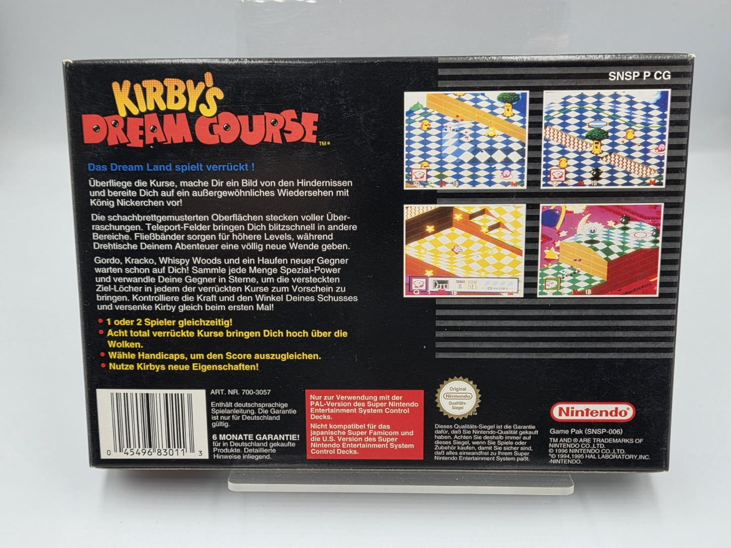 SNES Super Nintendo Kirby's Dream Course mit OVP und Anleitung NOE - T-Retro-Games