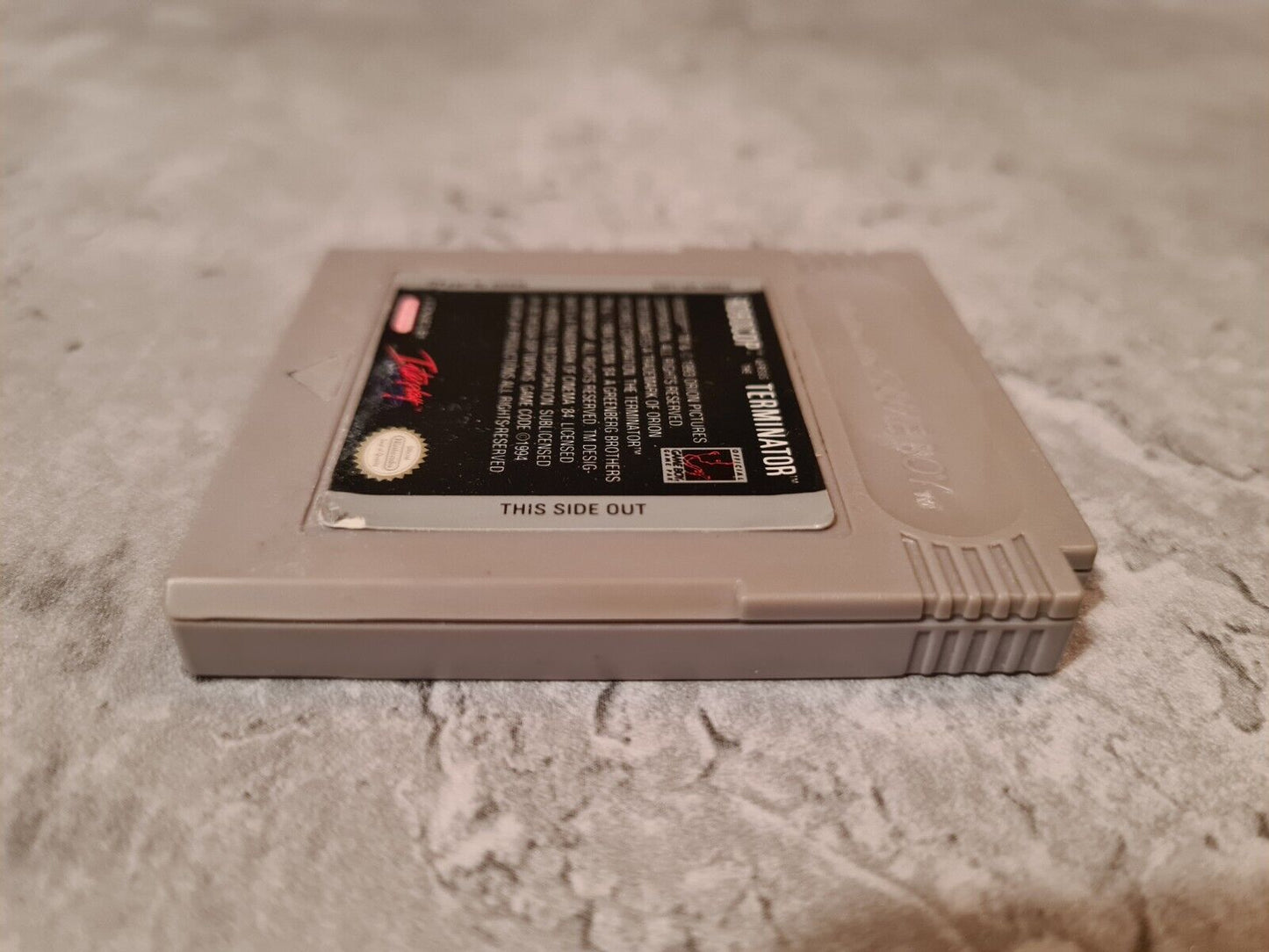 Nintendo Gameboy Classic Spiel RoboCop Versus The Terminator Modul USA - T-Retro-Games