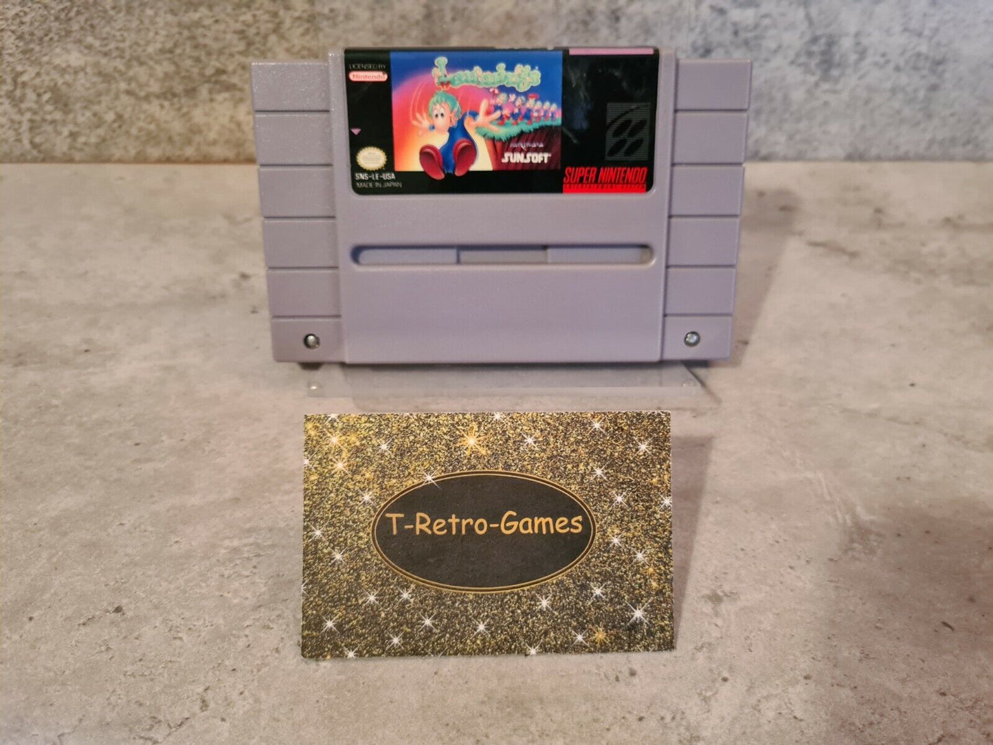 SNES Super Nintendo Lemmings NTSC USA Modul - T-Retro-Games