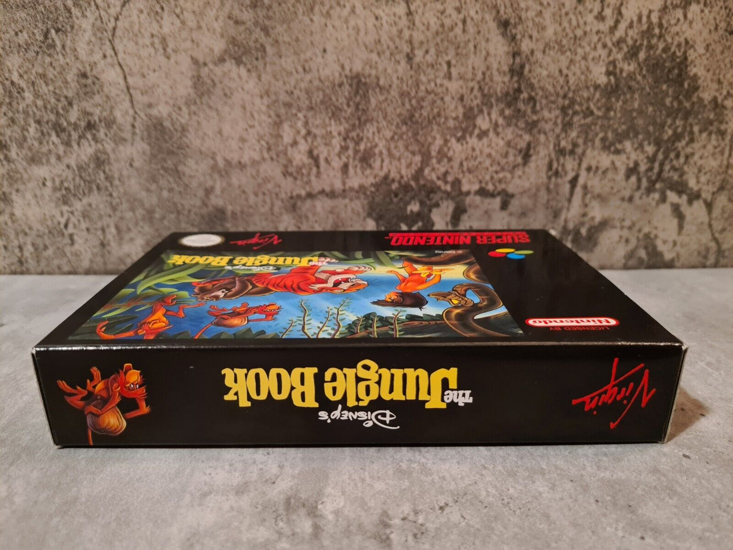 SNES Super Nintendo Disney's The Jungle Book mit OVP und Anleitung HOL - T-Retro-Games