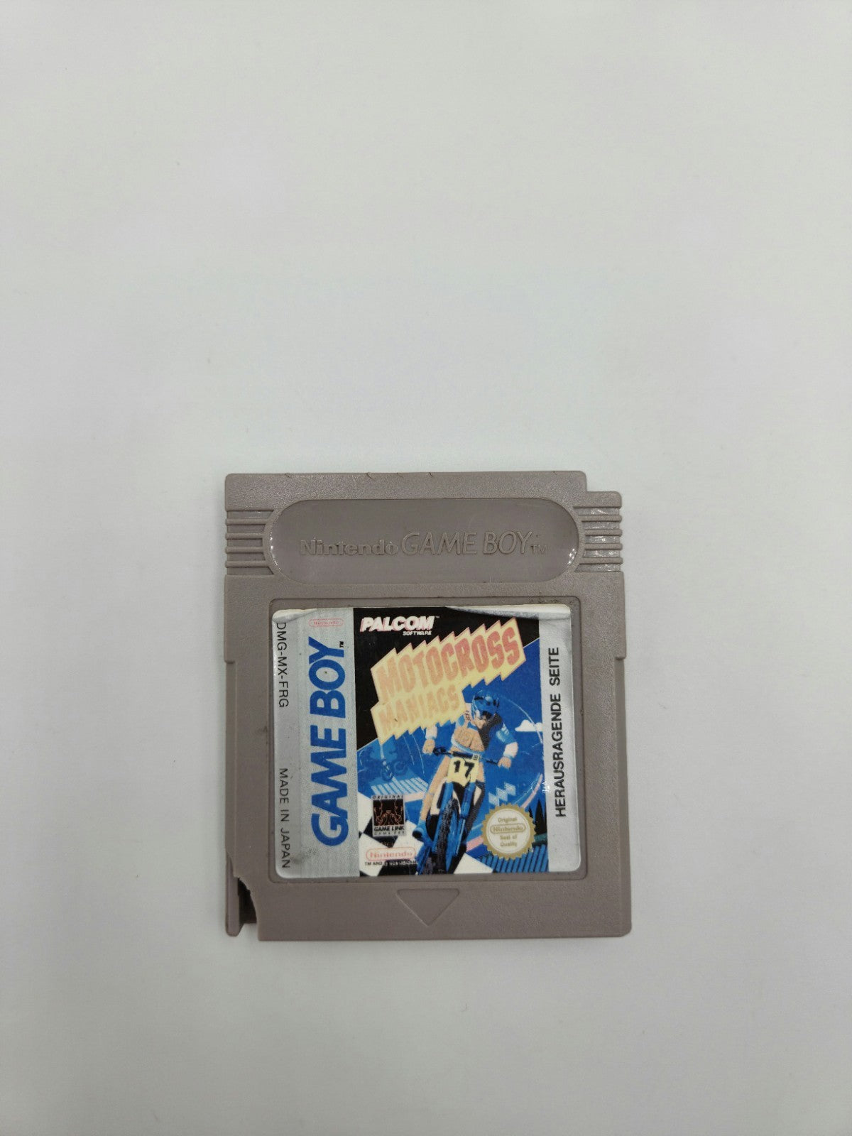 Nintendo Game Boy Classic Spiel Motocross Maniacs Modul FRG