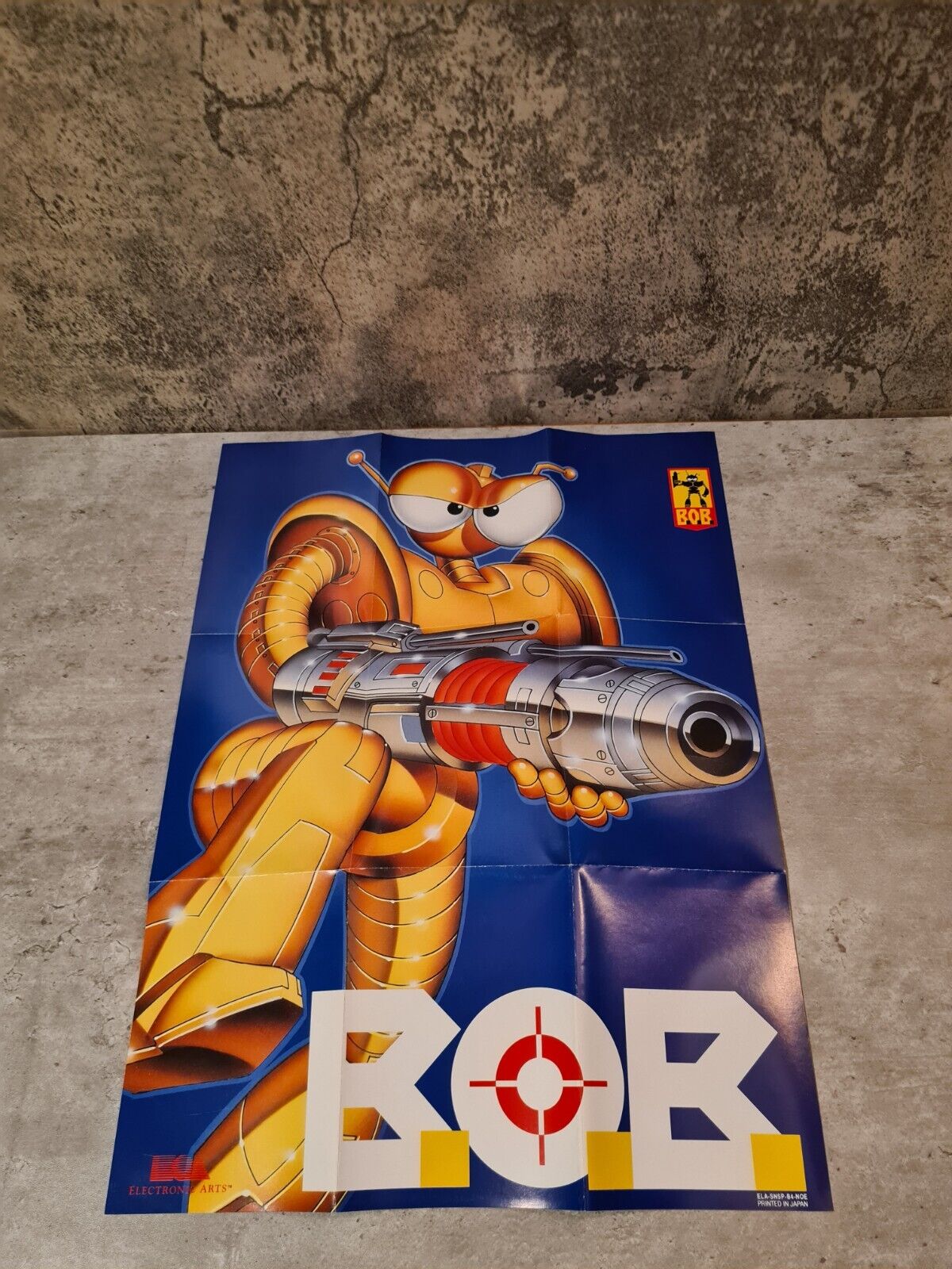 SNES Super Nintendo B.O.B. mit OVP und Anleitung + Poster NOE - T-Retro-Games