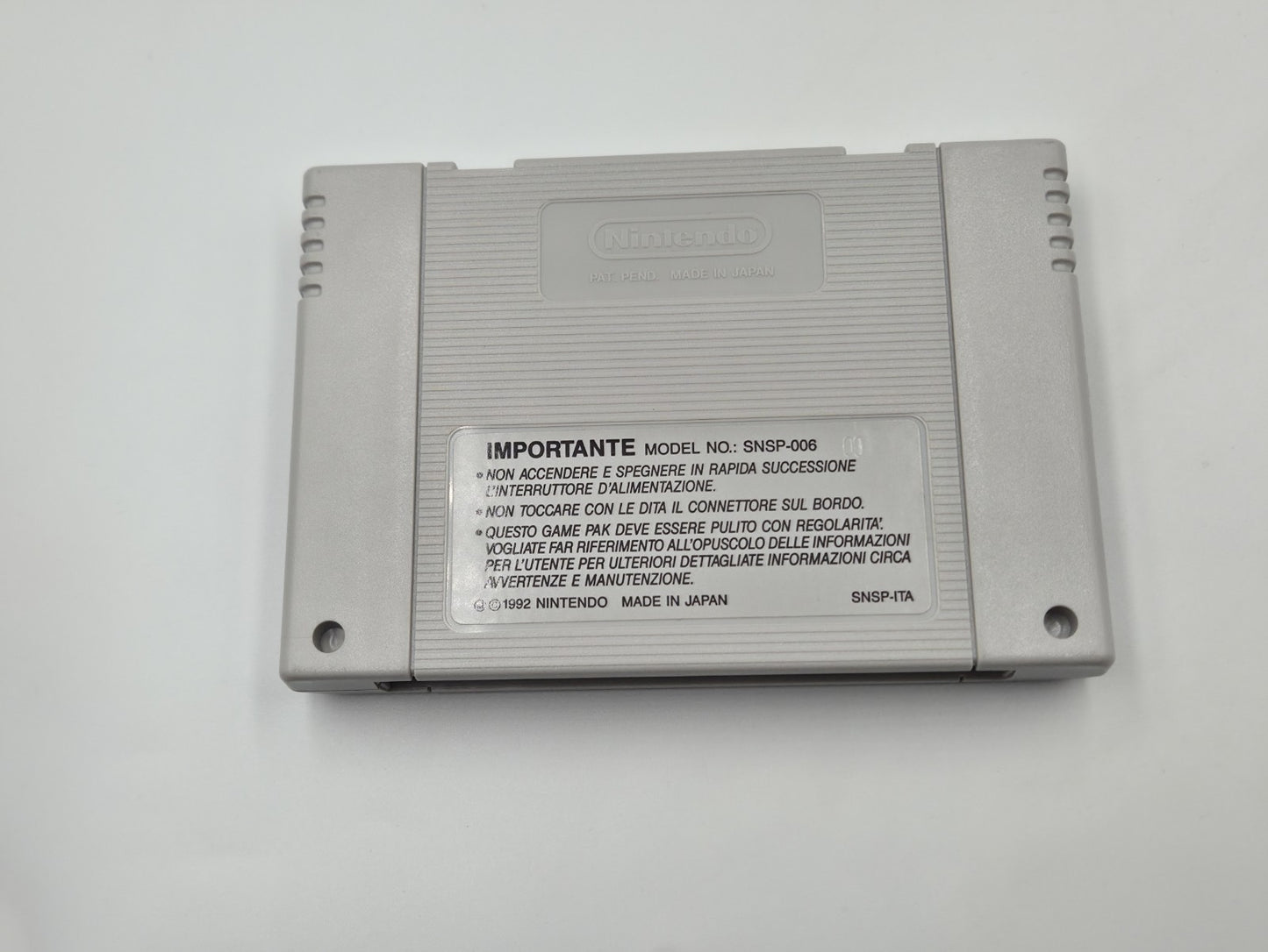 SNES Super Nintendo Spiel Bam Stoker's Dracula mit OVP und Anleitung ITA