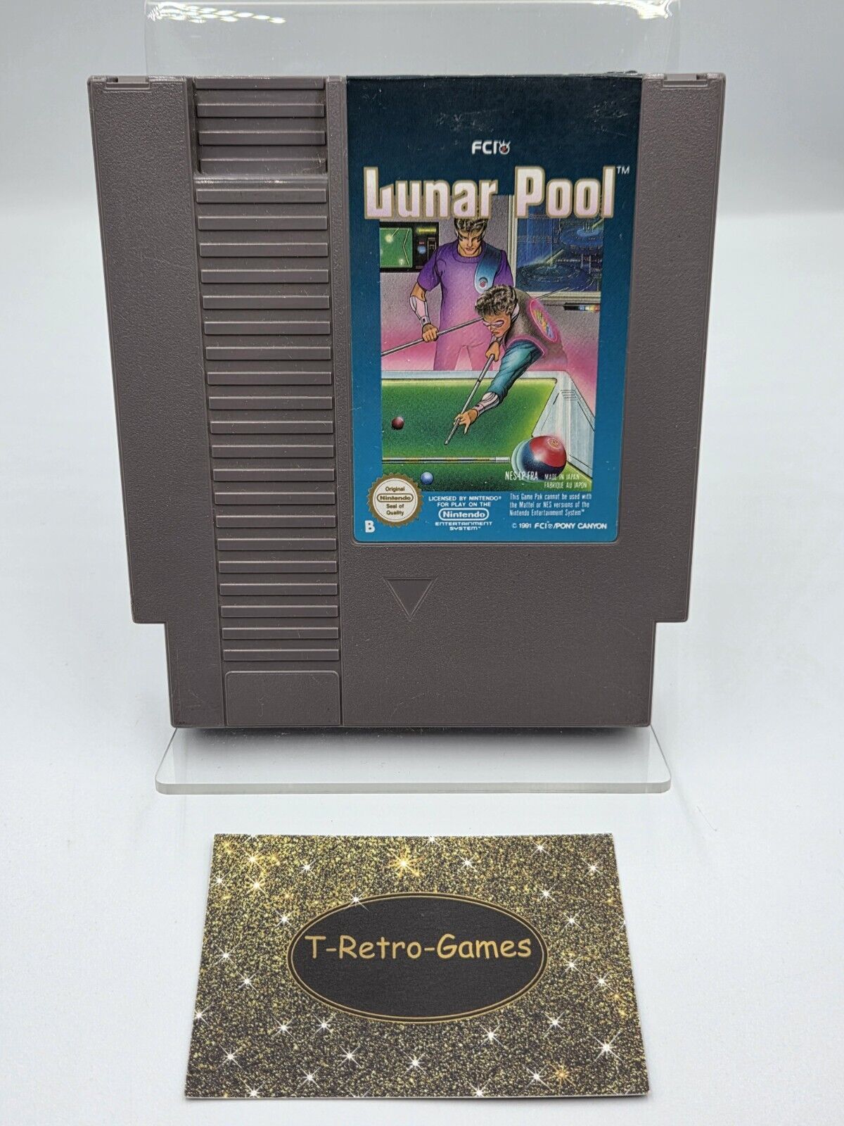 Nintendo NES Lunar Pool Modul FRA - T-Retro-Games