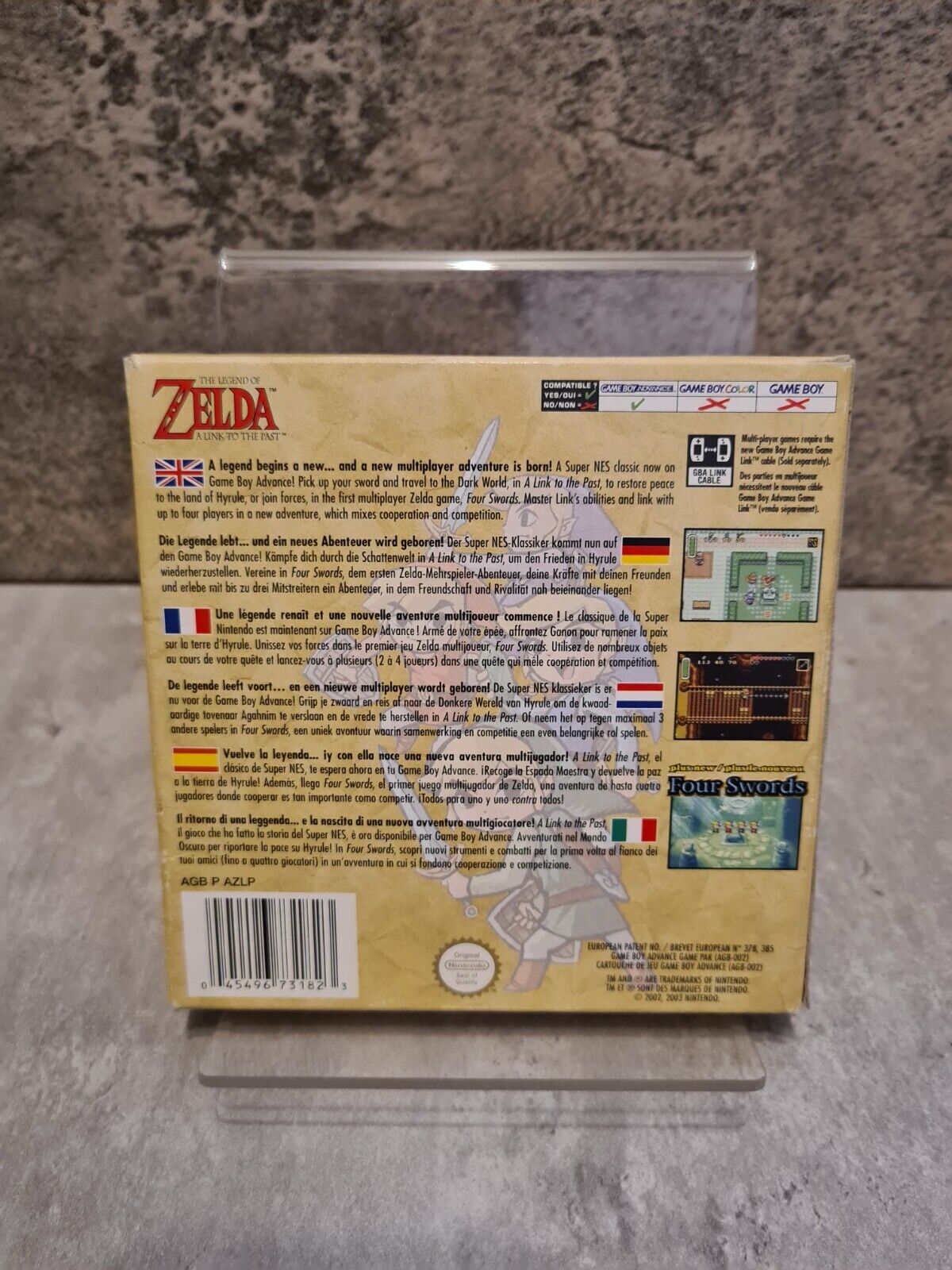 Nintendo Gameboy Advance The Legend of Zelda Four Swords mit OVP + Anleitung EUR - T-Retro-Games