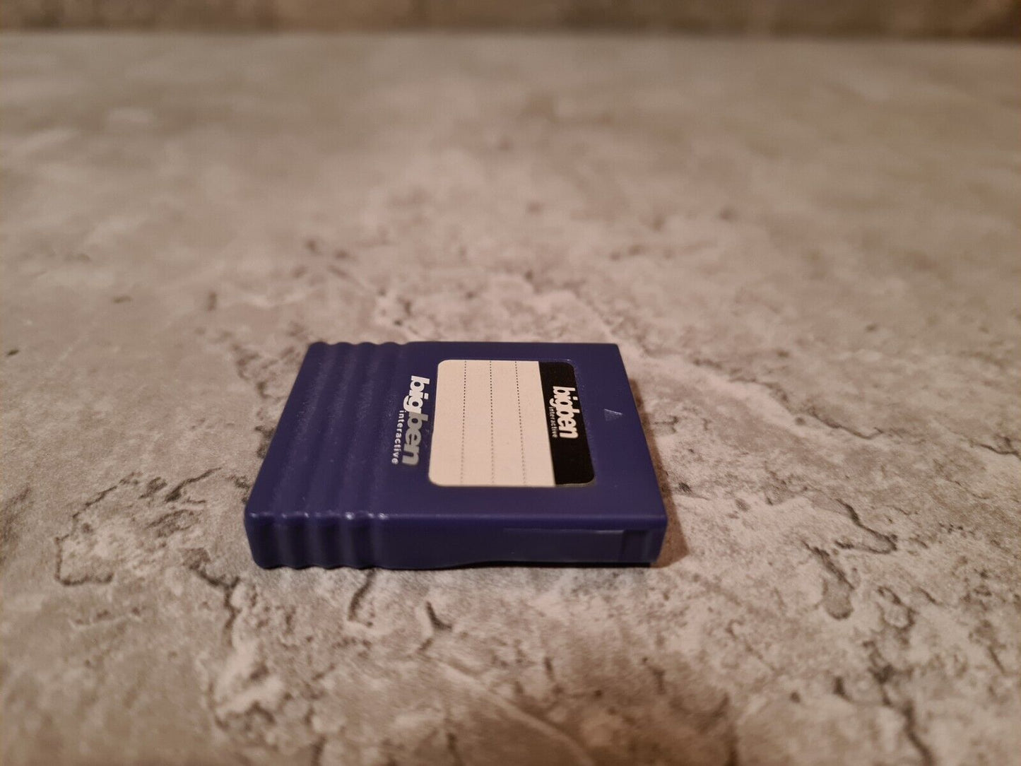Nintendo Gamecube Memory Card 4 MB BigBen Lila Violett - T-Retro-Games
