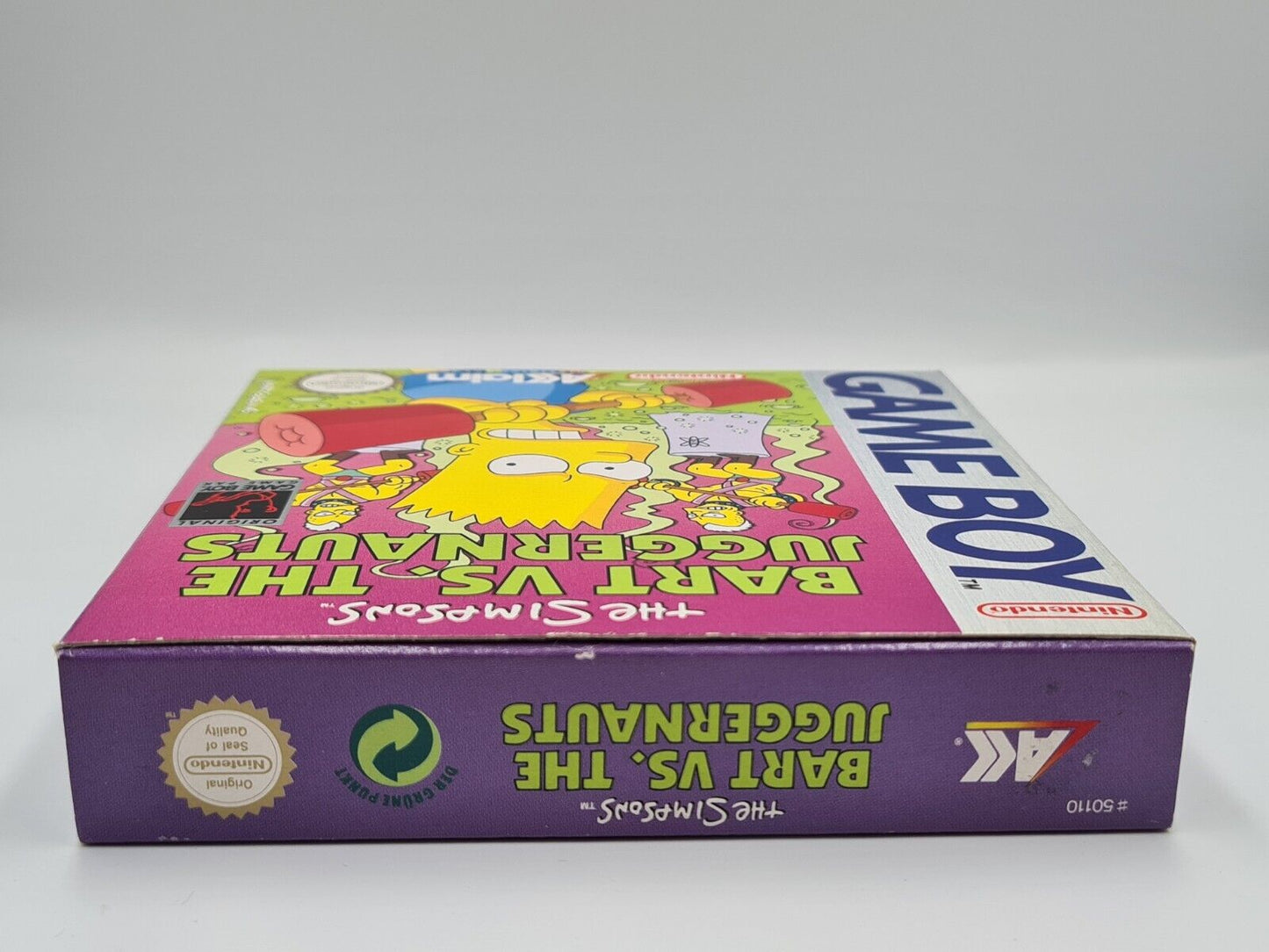 Nintendo Game Boy Classic Bart VS. The Juggernauts mit OVP und Anleitung NOE - T-Retro-Games