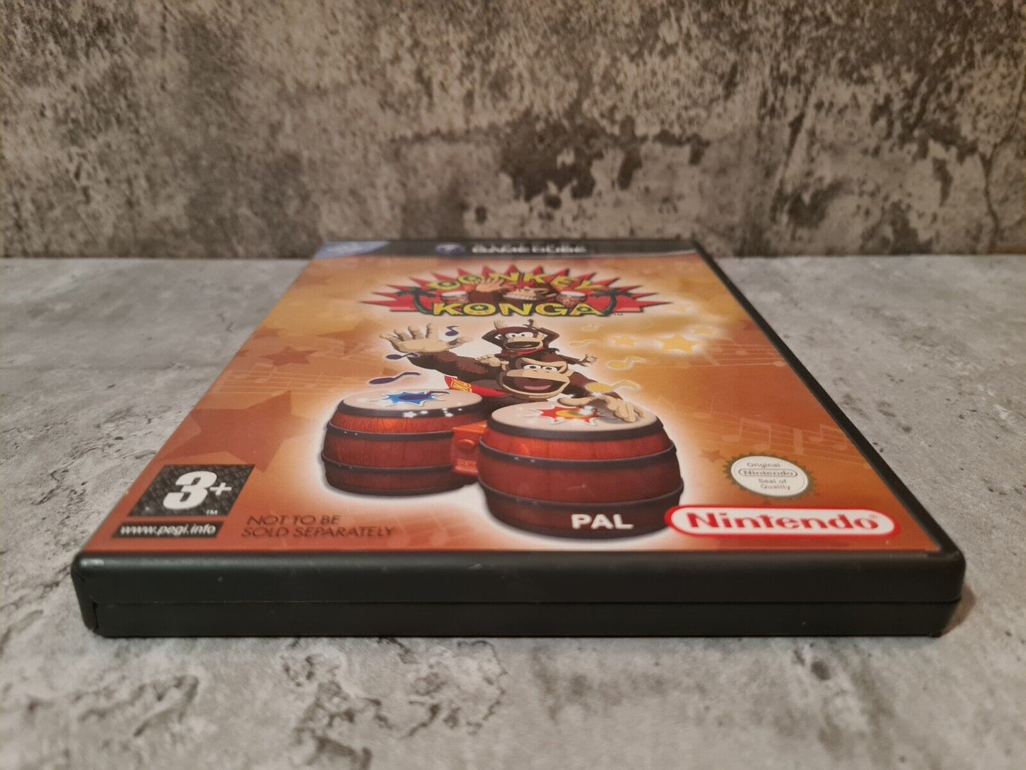 Nintendo GameCube Donkey Konga mit OVP und Anleitung UKV - T-Retro-Games