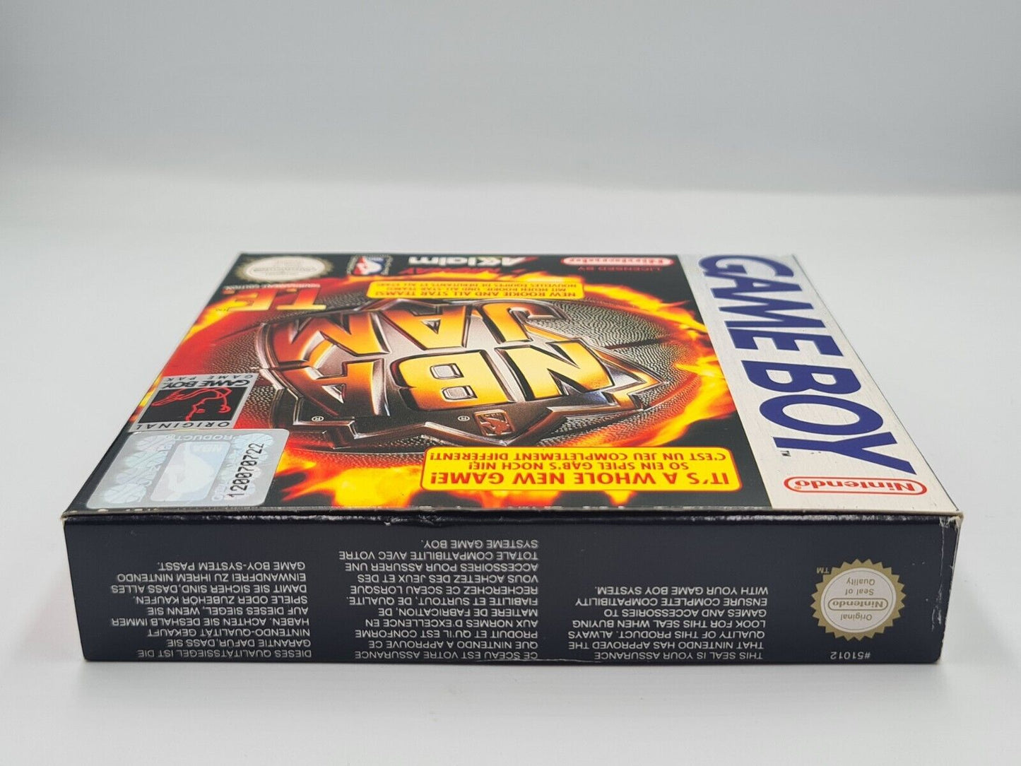 Nintendo Game Boy Classic NBA Jam T.E. mit OVP und Anleitung EUR - T-Retro-Games