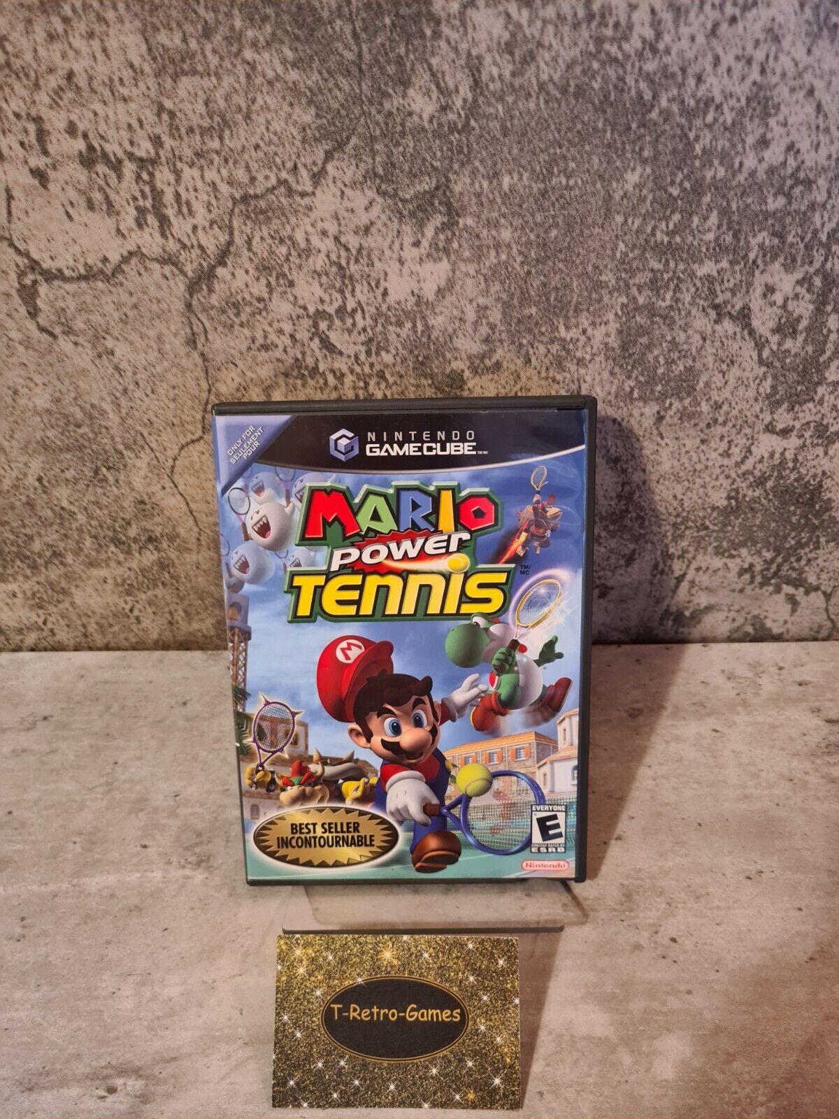 Nintendo GameCube Mario Power Tennis mit OVP und Anleitung USA NTSC - T-Retro-Games