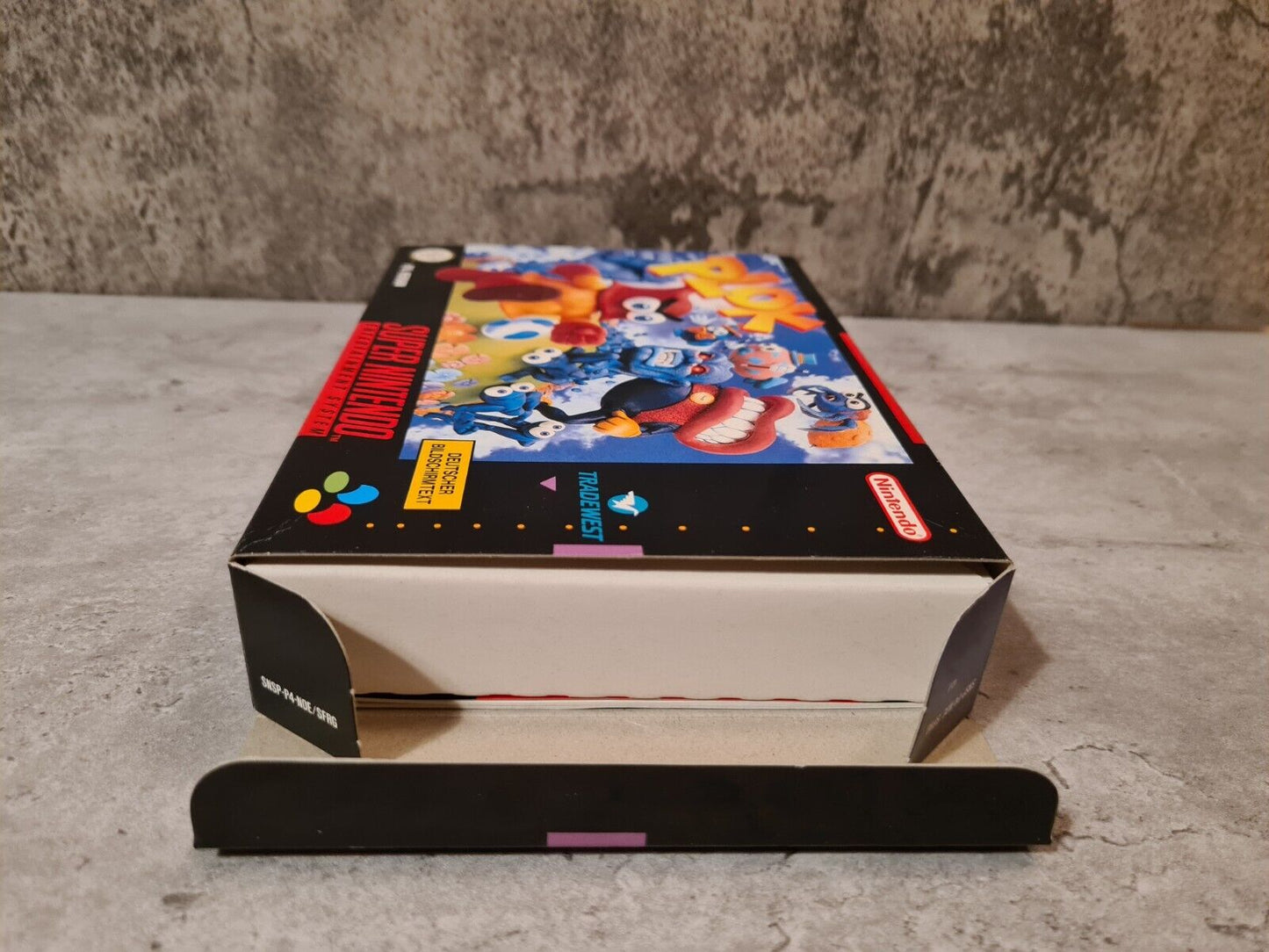 SNES Super Nintendo Plok mit OVP und Anleitung NOE/SFRG - T-Retro-Games