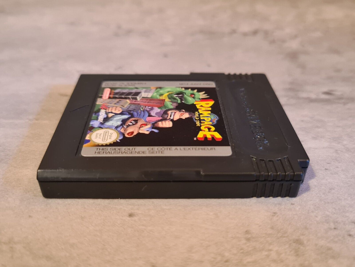 Nintendo Game Boy Color Rampage World Tour EUR Modul - T-Retro-Games