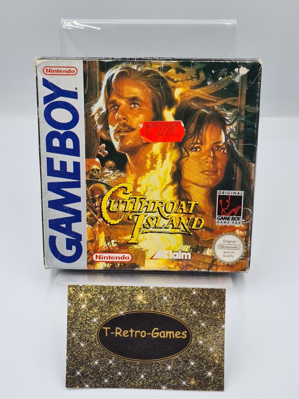 Nintendo Game Boy Classic Cutthroat Island mit OVP und Anleitung EUR - T-Retro-Games