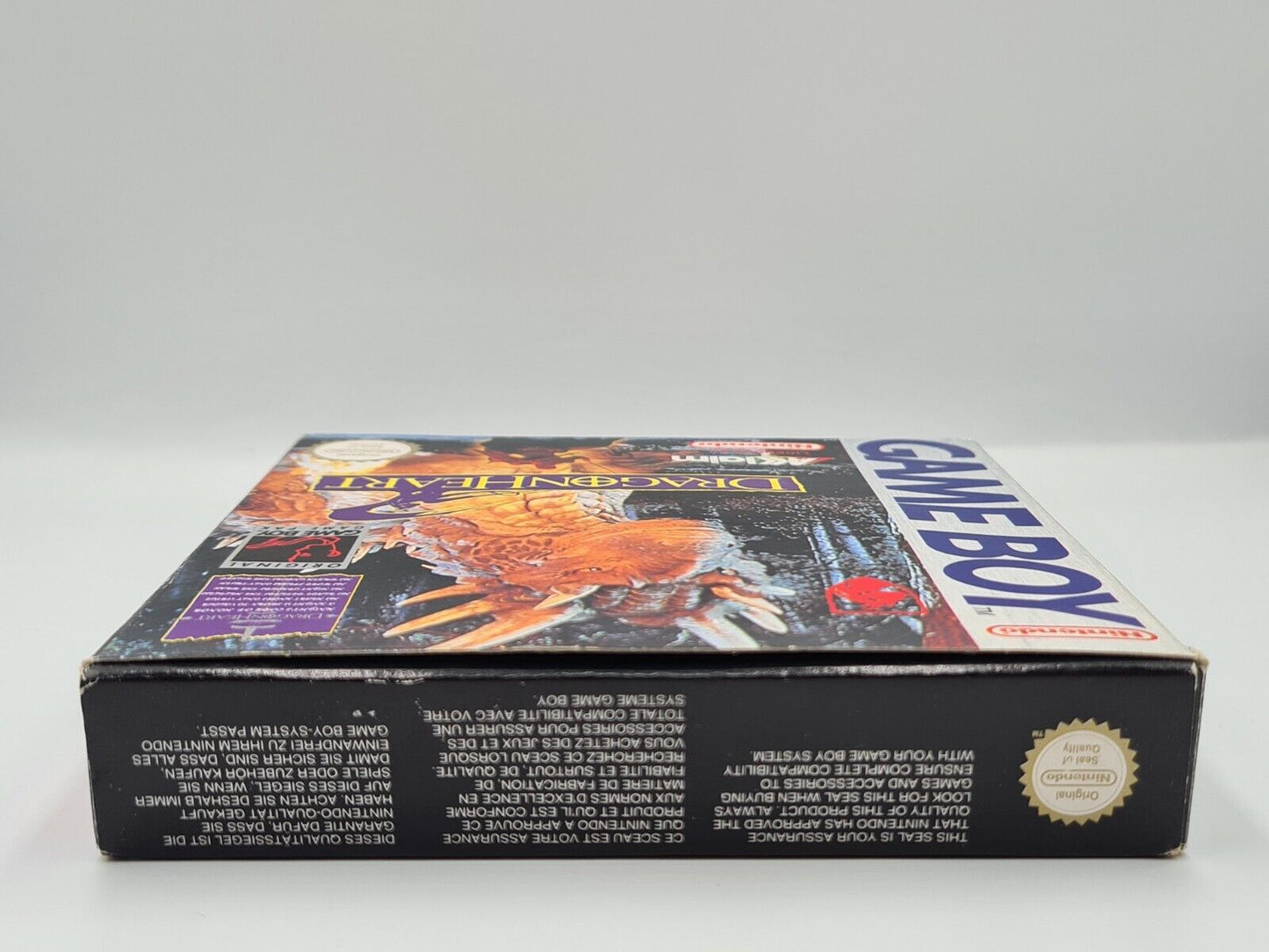 Nintendo Game Boy Classic DragonHeart mit OVP und Anleitung EUR - T-Retro-Games