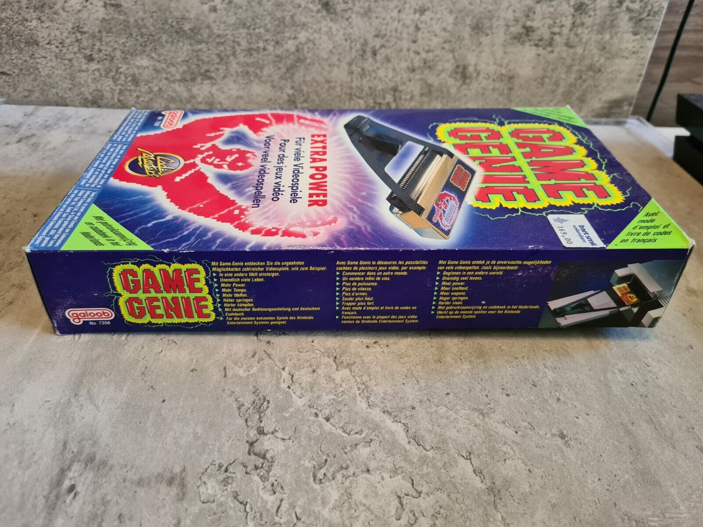 Nintendo NES Game Genie Adapter New Old Stock - T-Retro-Games