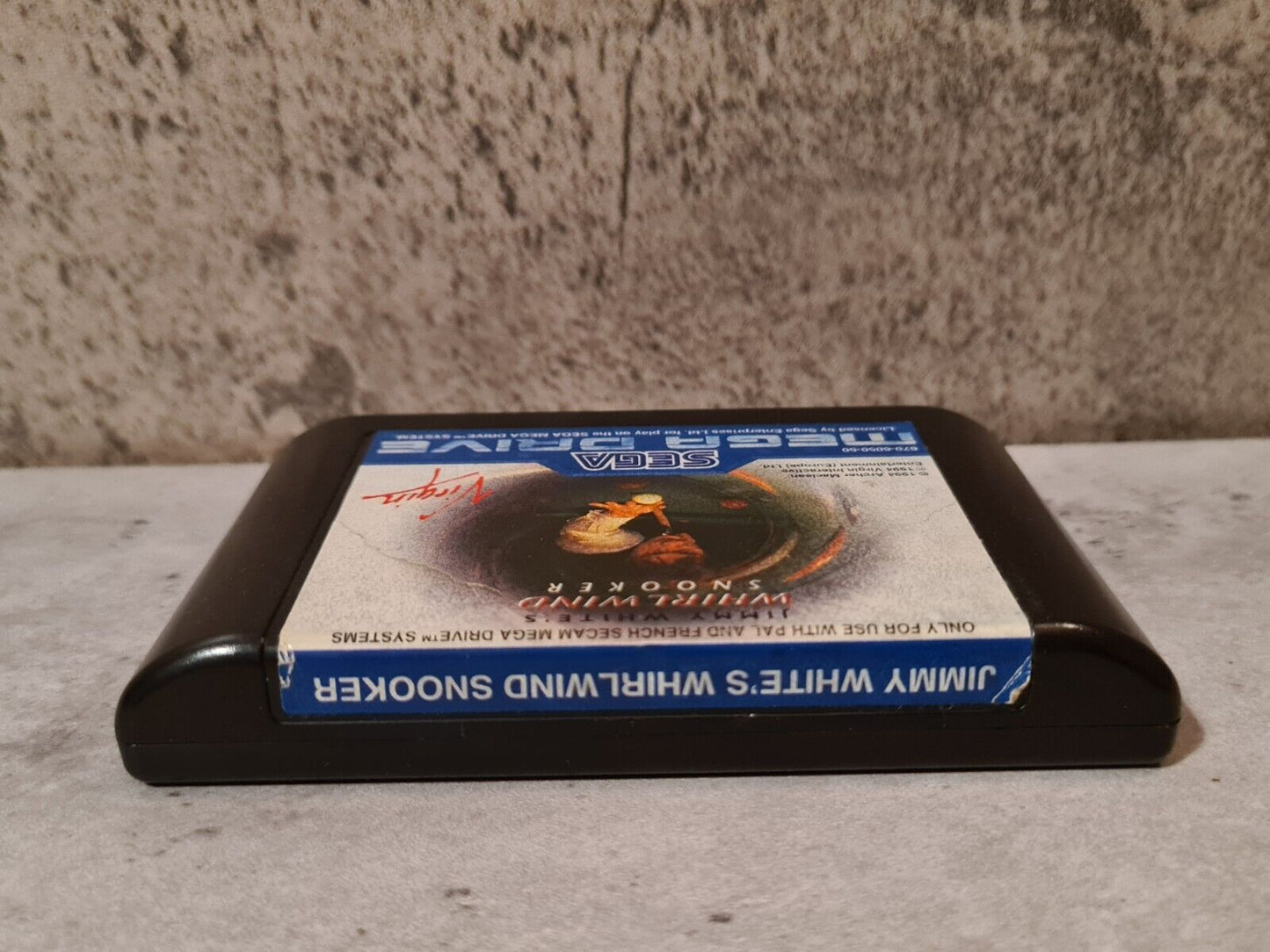 Sega Mega Drive Spiel Jimmy White's Whirlwind Snooker mit OVP und Anleitung - T-Retro-Games