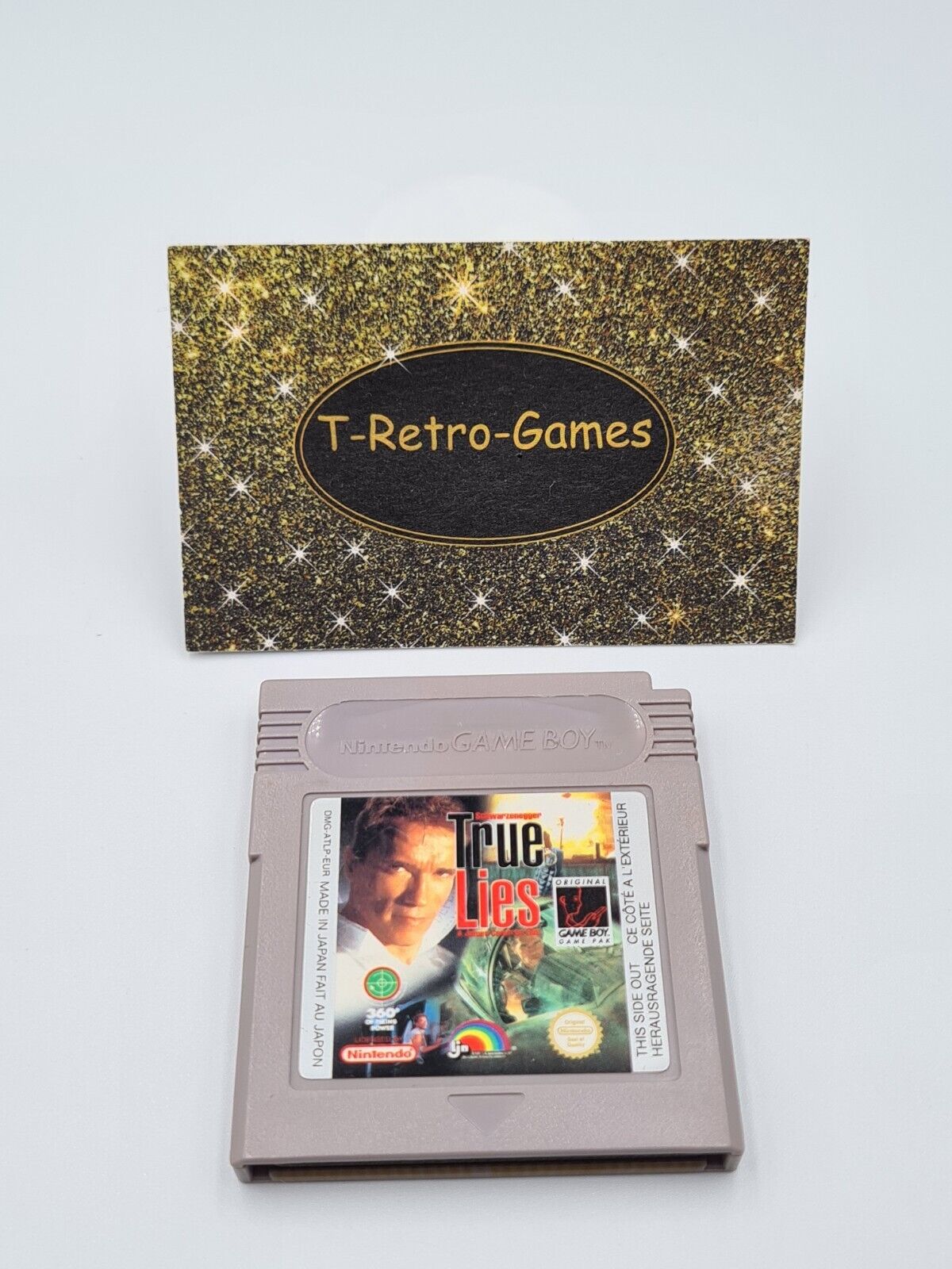 Nintendo Game Boy Classic Spiel True Lies Modul EUR - T-Retro-Games