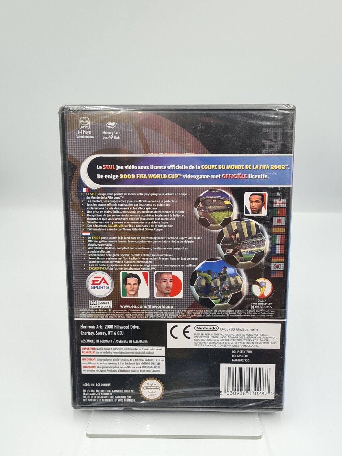 Nintendo GameCube 2002 Fifa World Cup FAH Sealed Neu NEW
