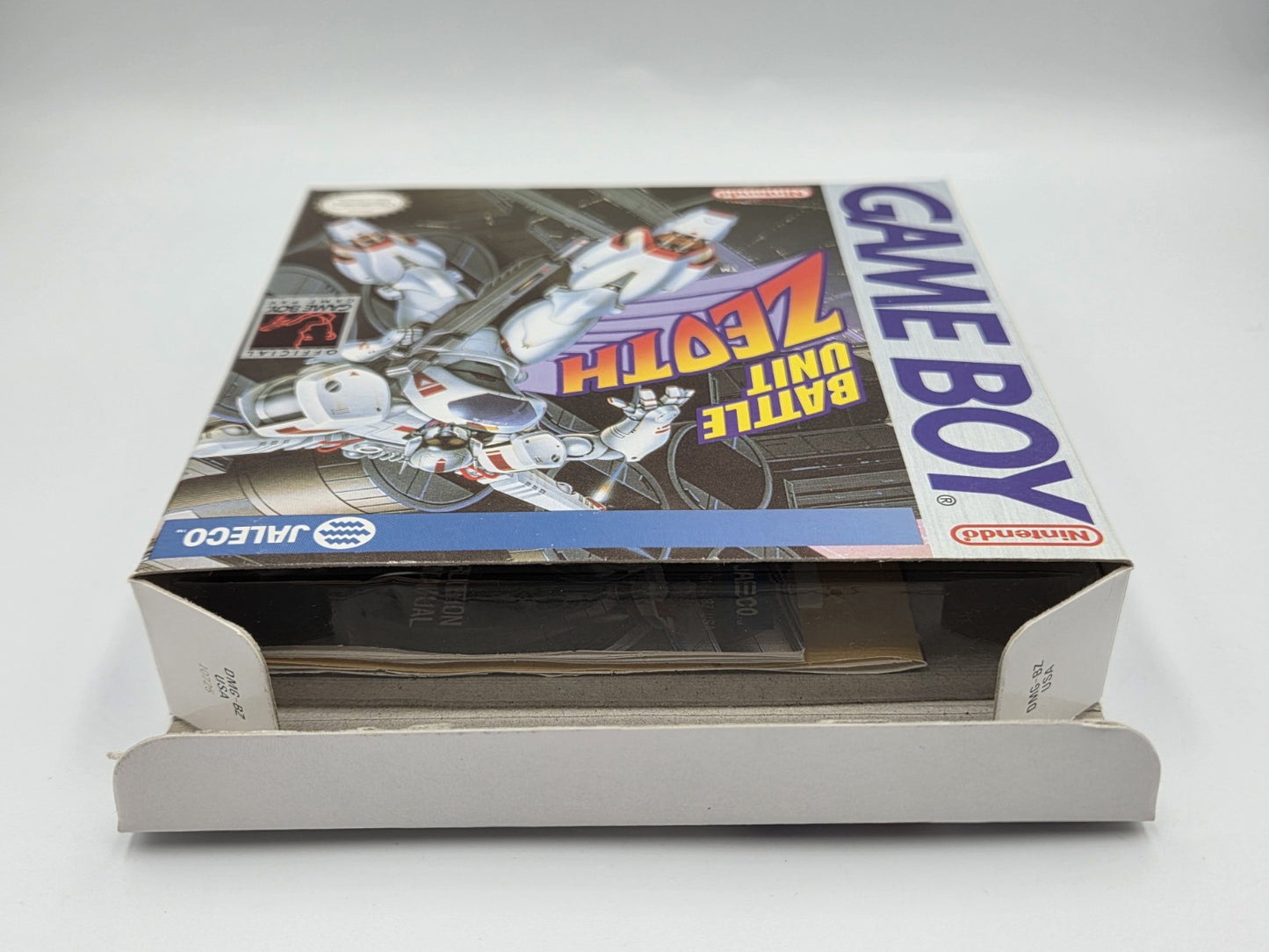 Nintendo Game Boy Classic Spiel Battle Unit Zeoth mit OVP und Anleitung USA