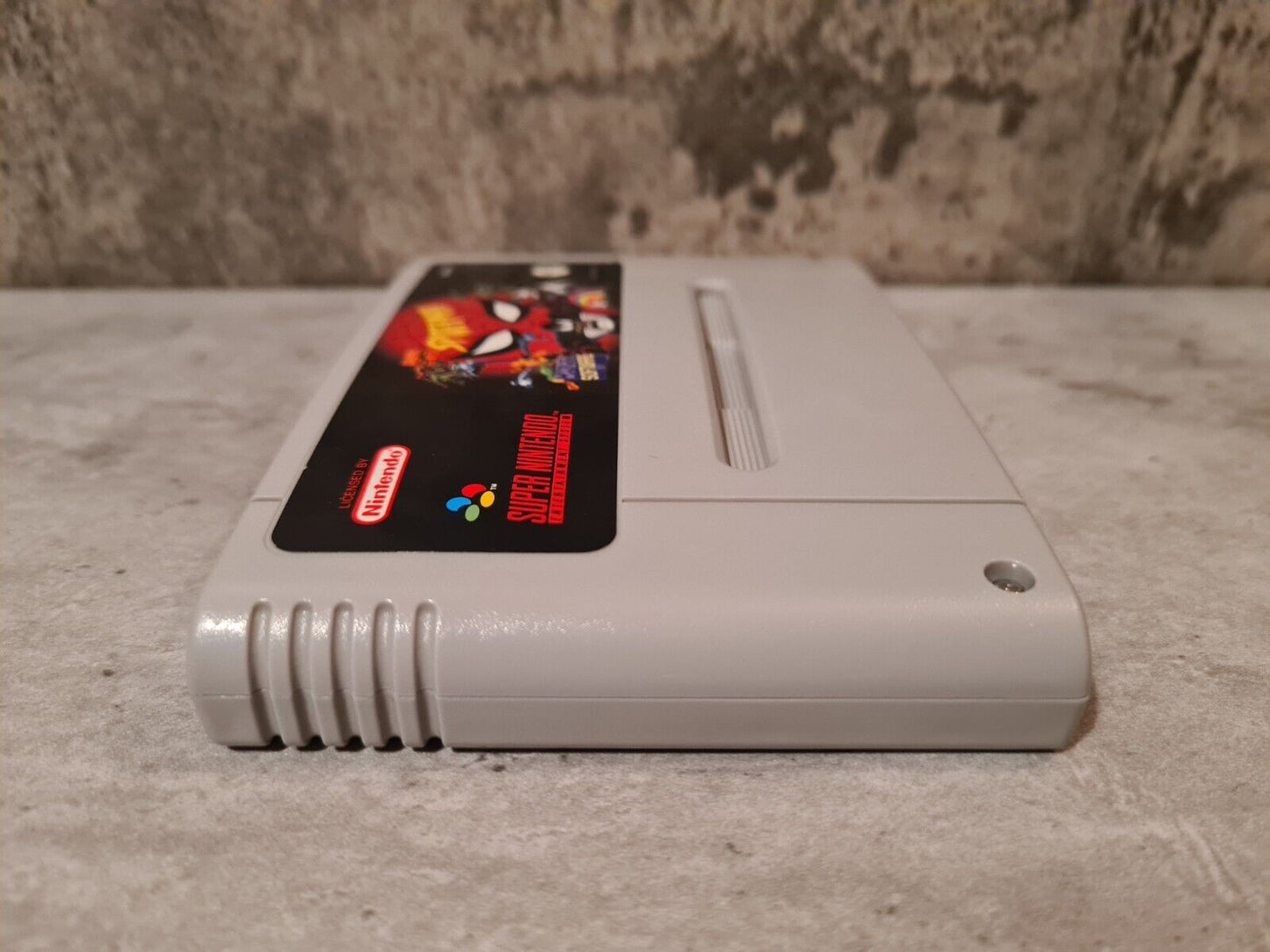 SNES Super Nintendo Spider-Man The Animated Series Modul EUR - T-Retro-Games