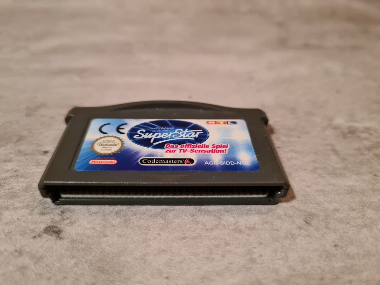 Nintendo Gameboy Advance Deutschland sucht den Superstar Modul NOE - T-Retro-Games